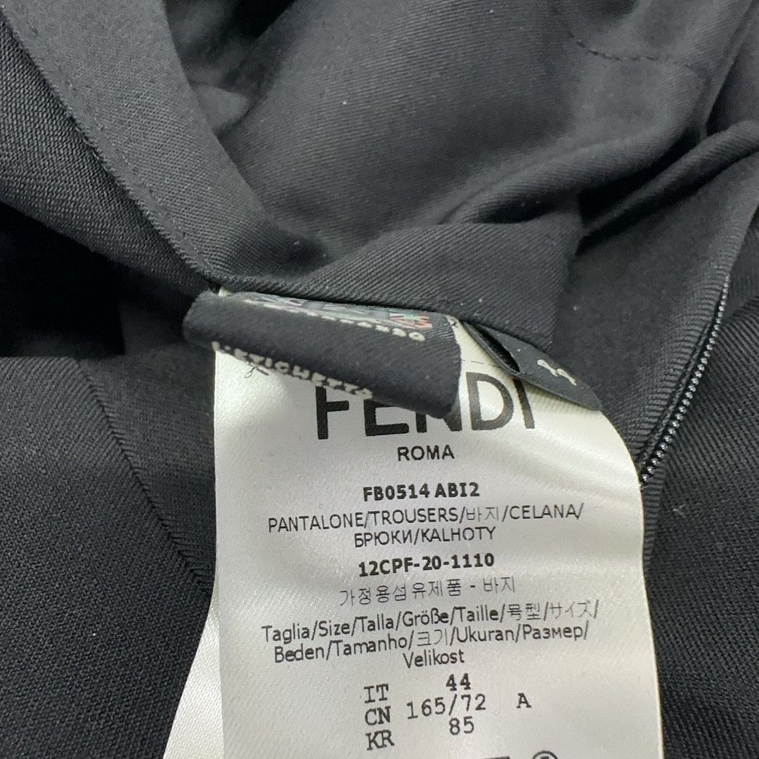 Fendi Fendi FF Logo Stripe Casual Pants Size 28 Size US 28 / EU 44 - 4 Thumbnail