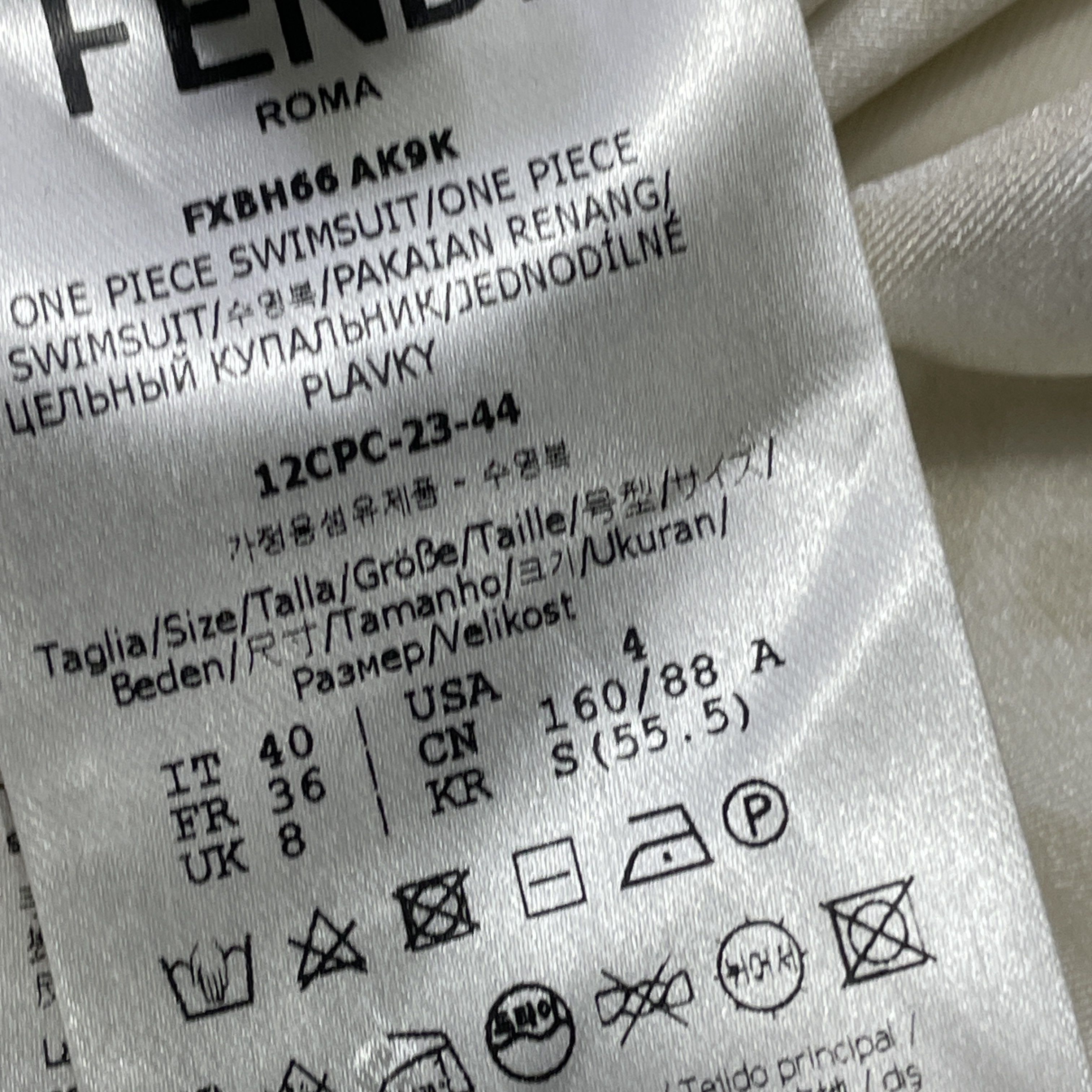 Fendi Fendi FF Monogram One Piece Swimsuit Size IT 40 Size S / US 4 / IT 40 - 3 Thumbnail