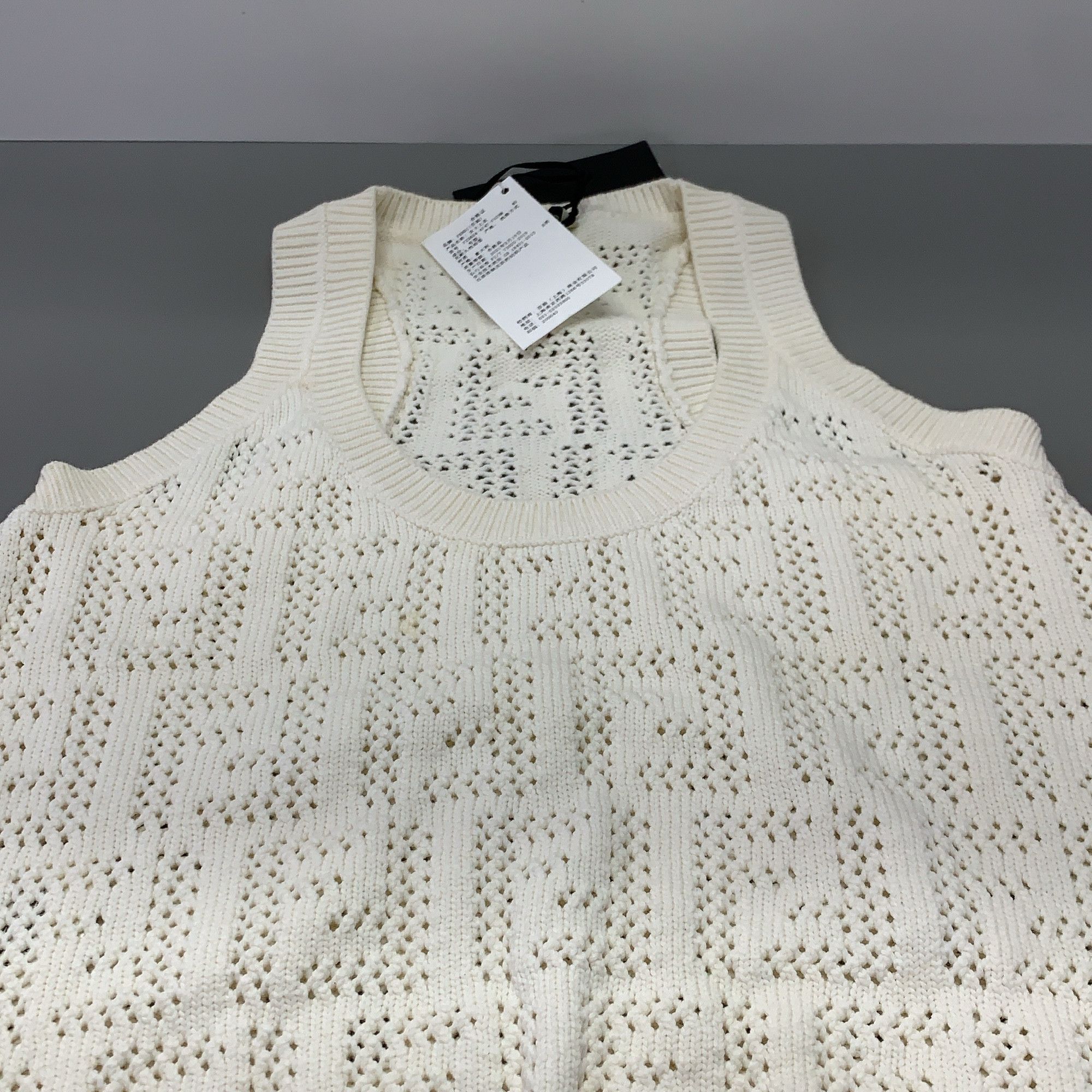 Fendi Fendi FF Logo Knit Tank Top Size 40 Size S / US 4 / IT 40 - 9 Thumbnail