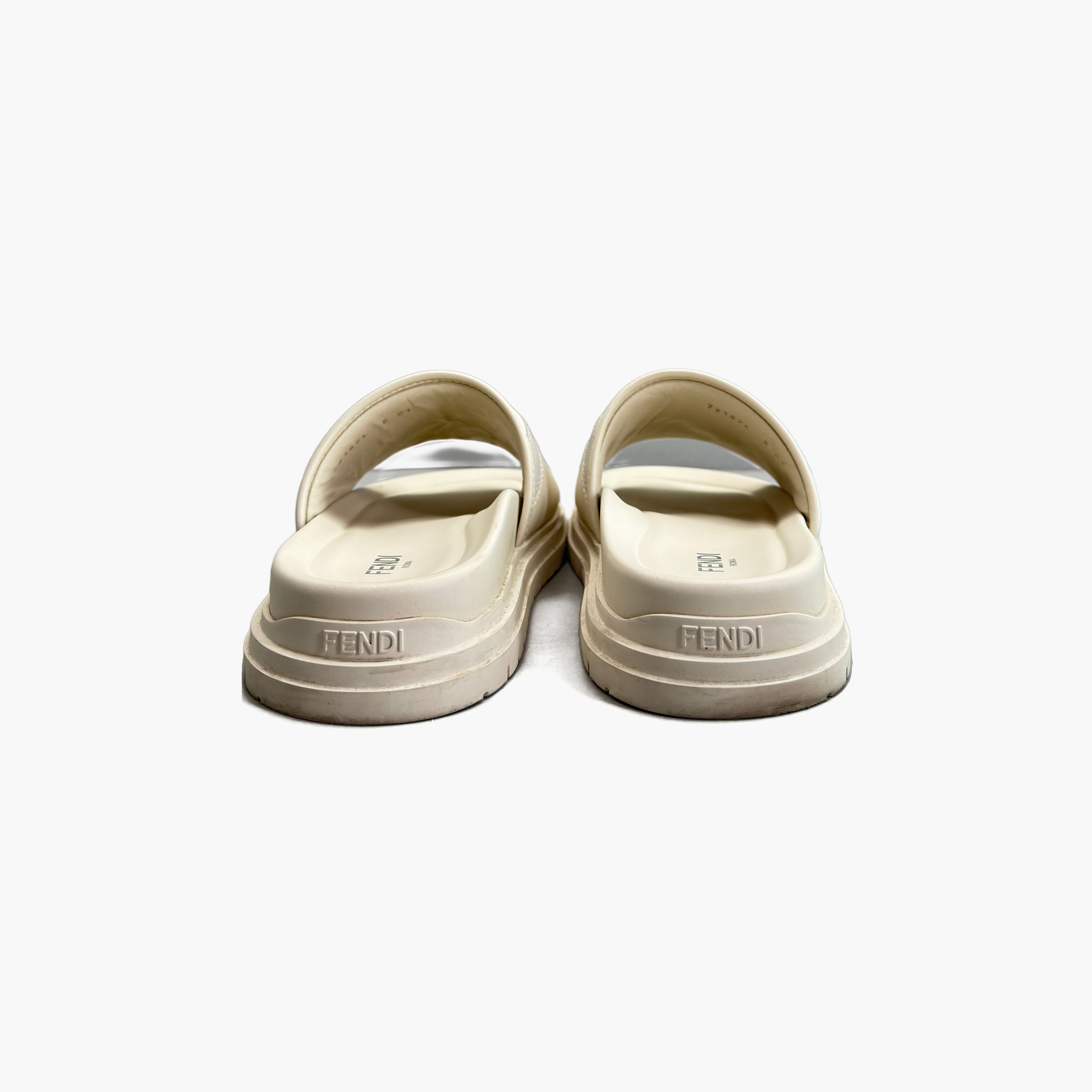 Fendi Fendi FF Monogram Slides Size 40 Size US 7 / EU 40 - 6 Thumbnail
