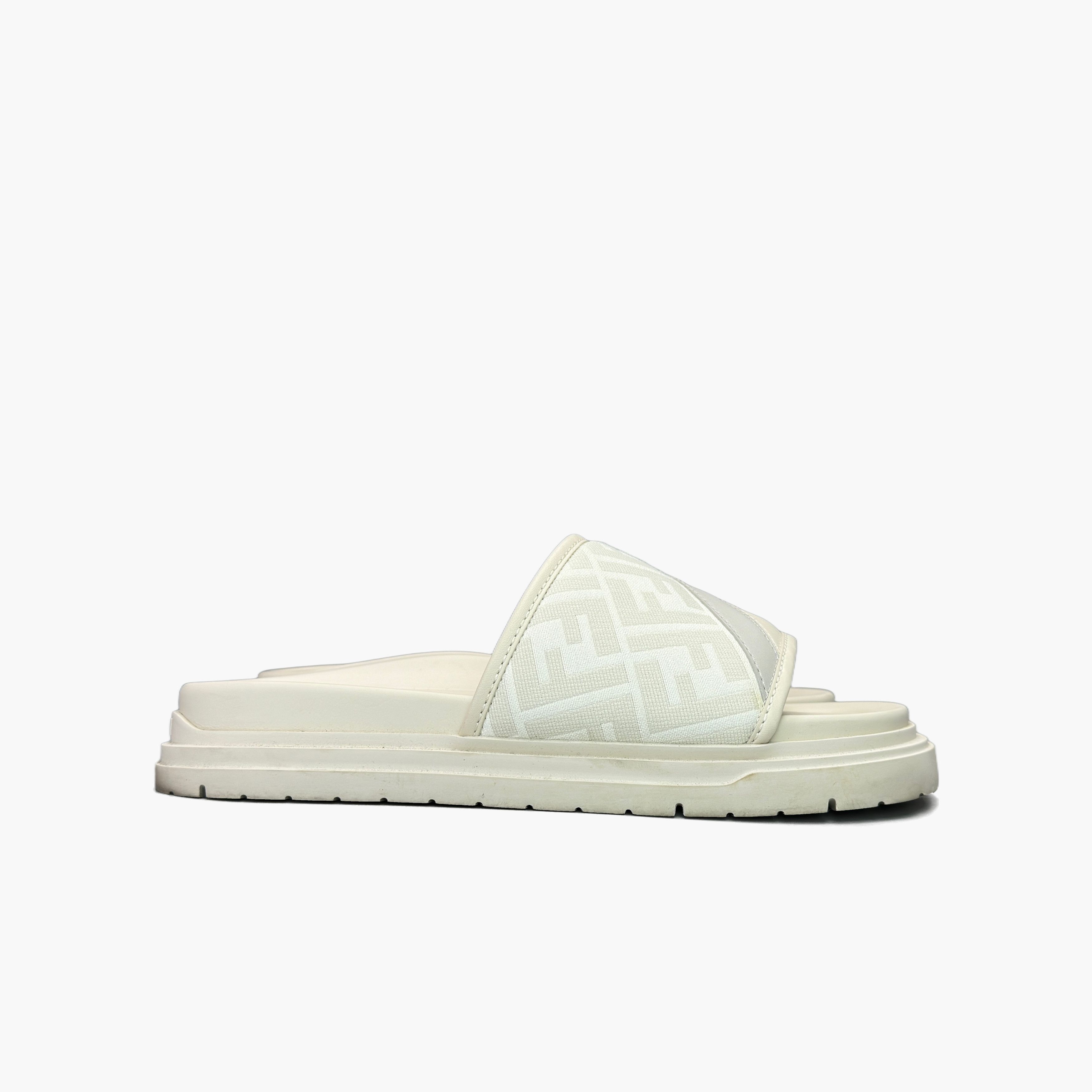 Fendi Fendi FF Monogram Slides Size 40 Size US 7 / EU 40 - 4 Thumbnail