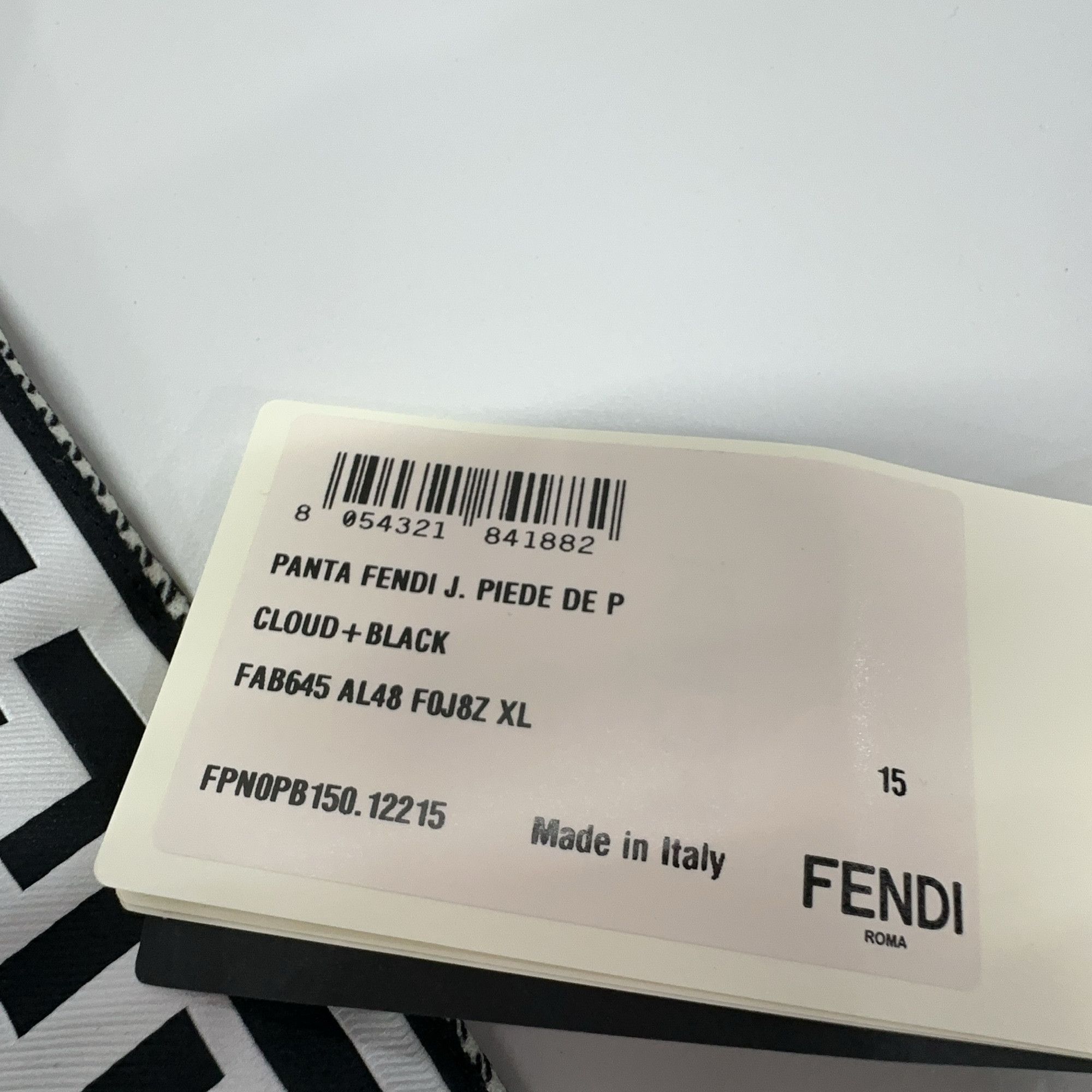 Fendi Fendi FF Logo Joggers Size XL Size US 36 / EU 52 - 6 Thumbnail