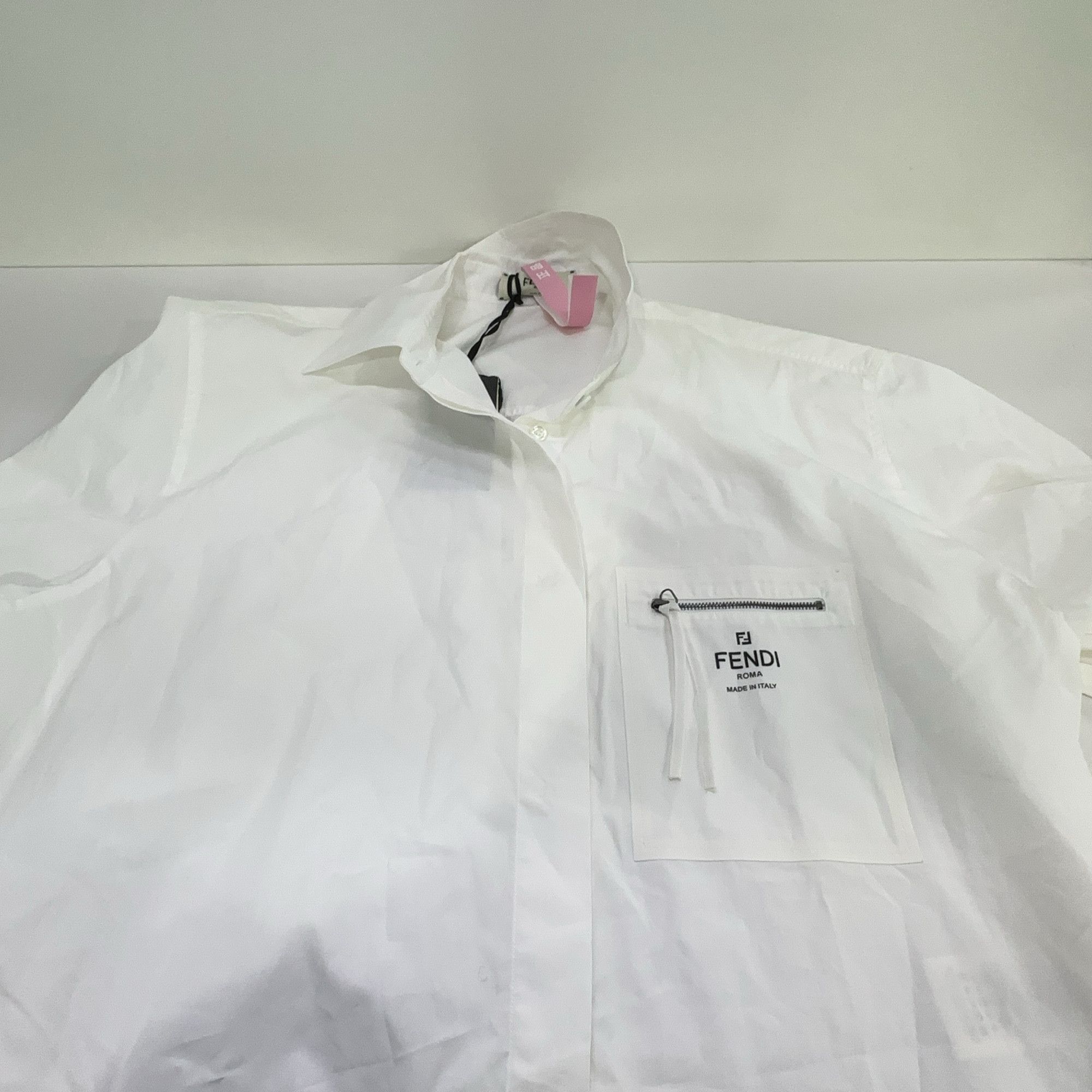 Fendi Fendi Cotton Poplin Shirt Dress Size 42 Size M / US 6-8 / IT 42-44 - 8 Thumbnail
