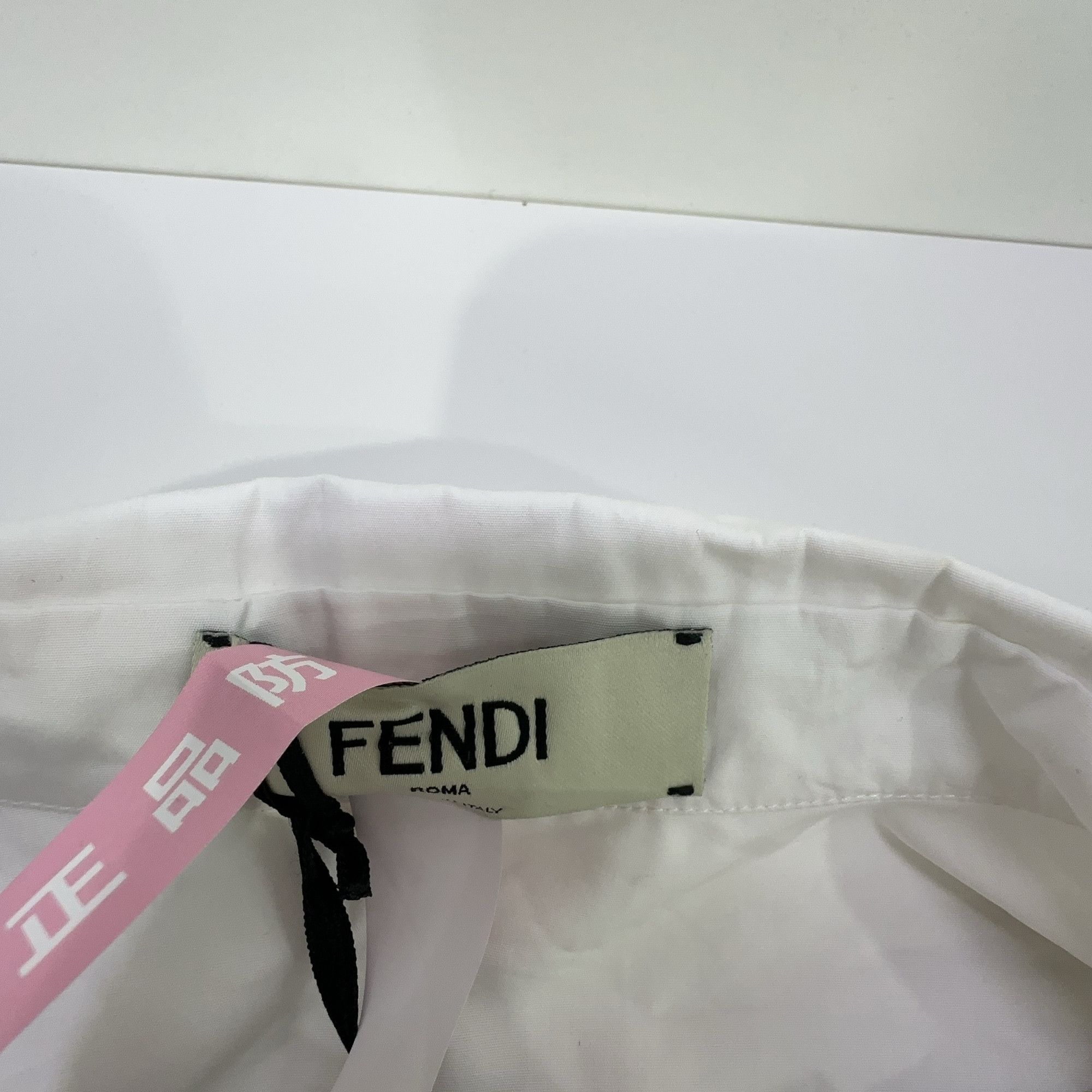 Fendi Fendi Cotton Poplin Shirt Dress Size 42 Size M / US 6-8 / IT 42-44 - 3 Thumbnail