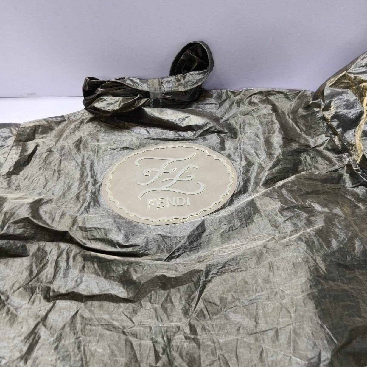 Fendi Fendi FF Logo Hooded Half-Zip Pullover Jacket Size M Size US M / EU 48-50 / 2 - 6 Thumbnail