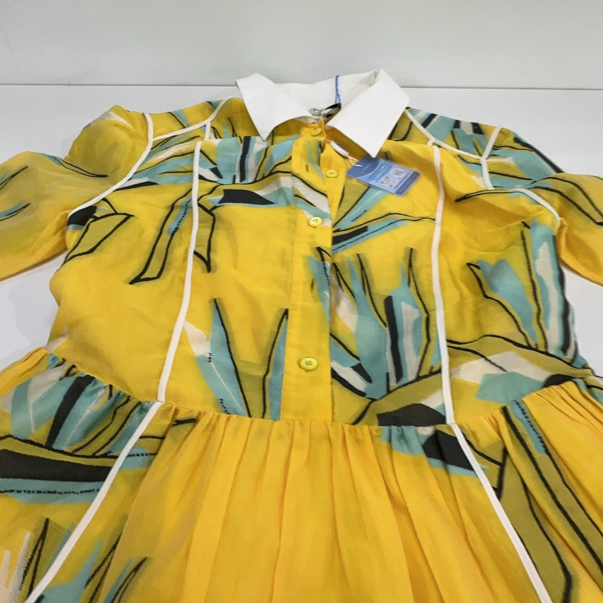Fendi Fendi Multi Floral Mini Dress Size 38 Size XS / US 0-2 / IT 36-38 - 7 Thumbnail