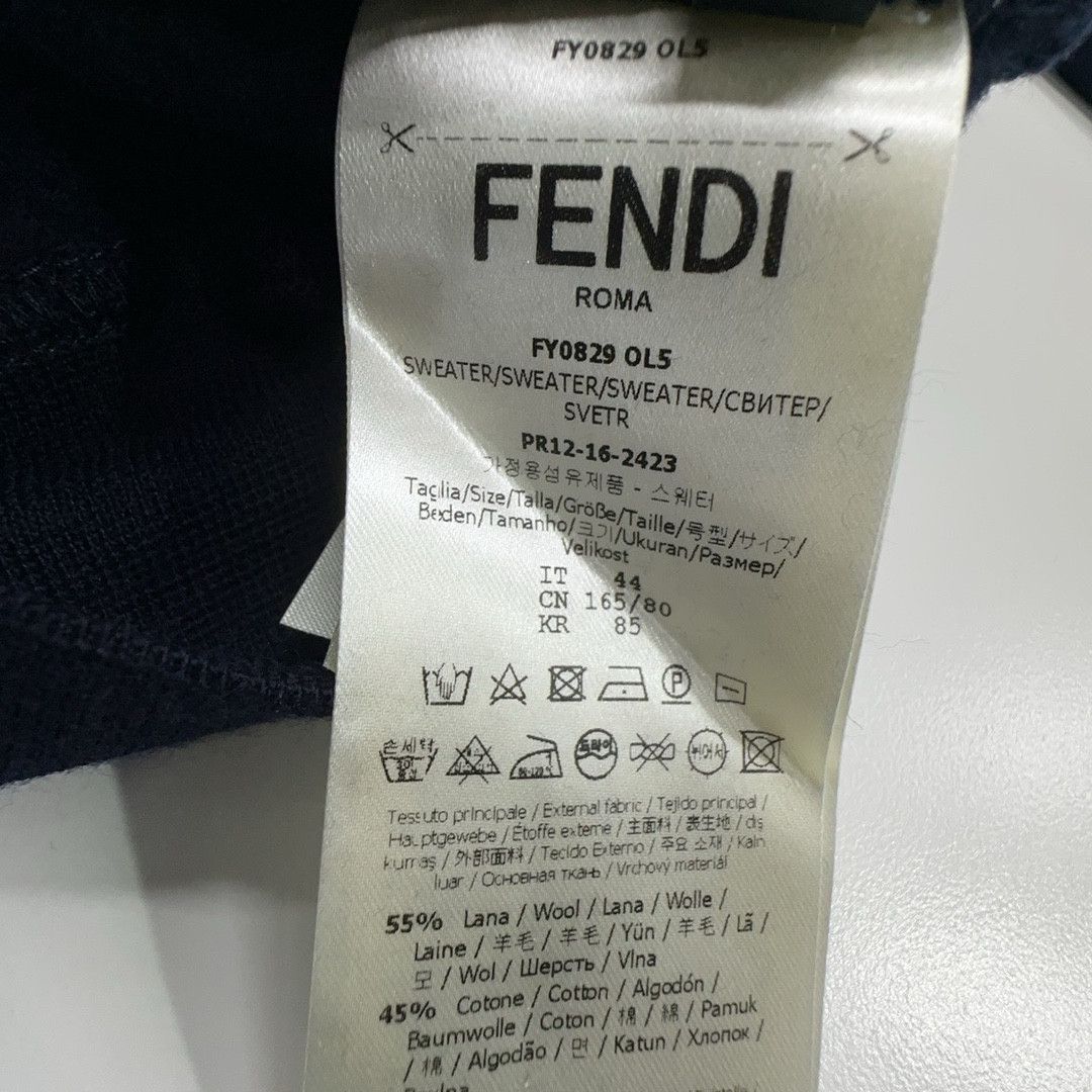 Fendi Fendi Monster Appliqué Sweatshirt Size S Size US S / EU 44-46 / 1 - 3 Thumbnail
