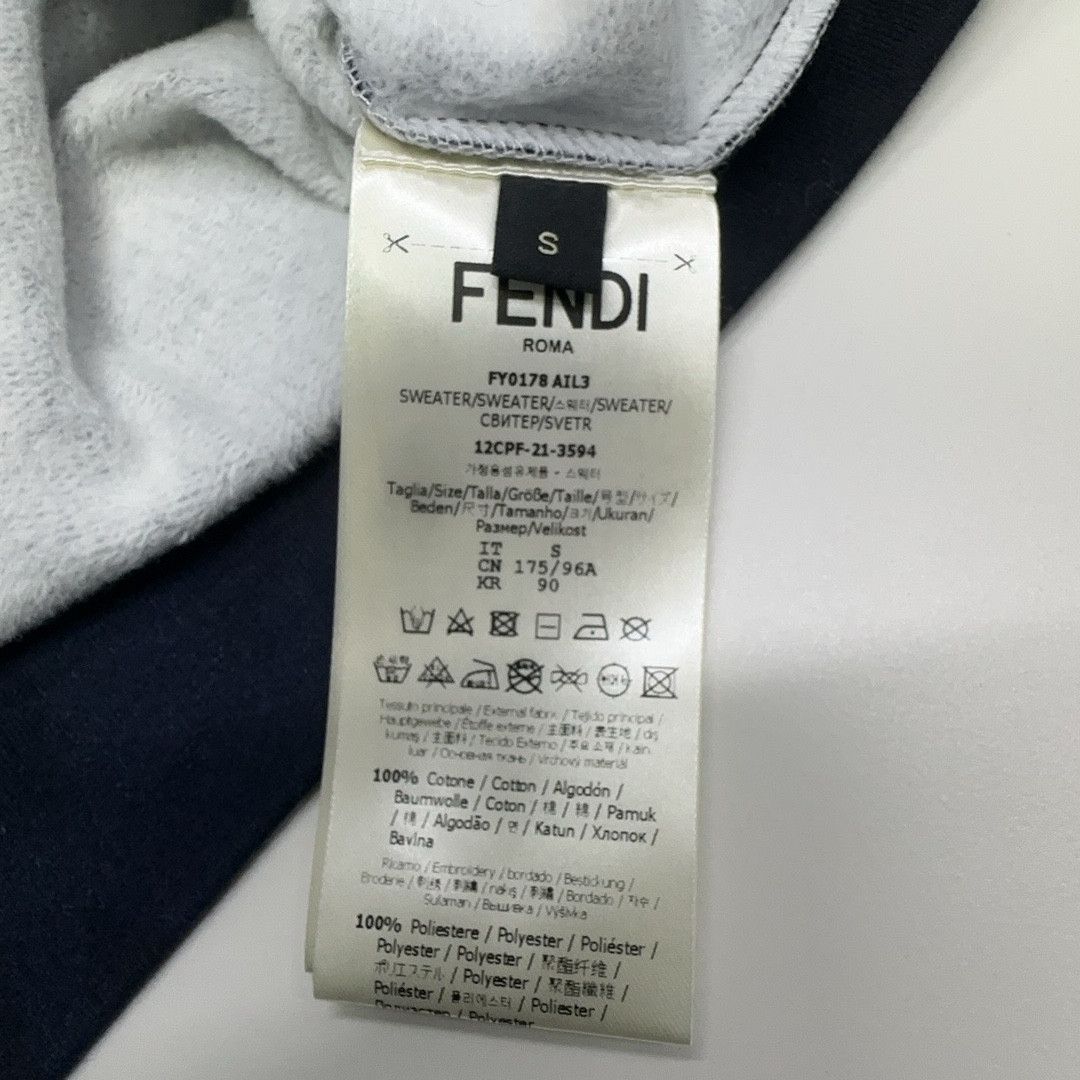 Fendi Fendi Monogram Pattern Sweatshirt Size M Size US M / EU 48-50 / 2 - 4 Thumbnail