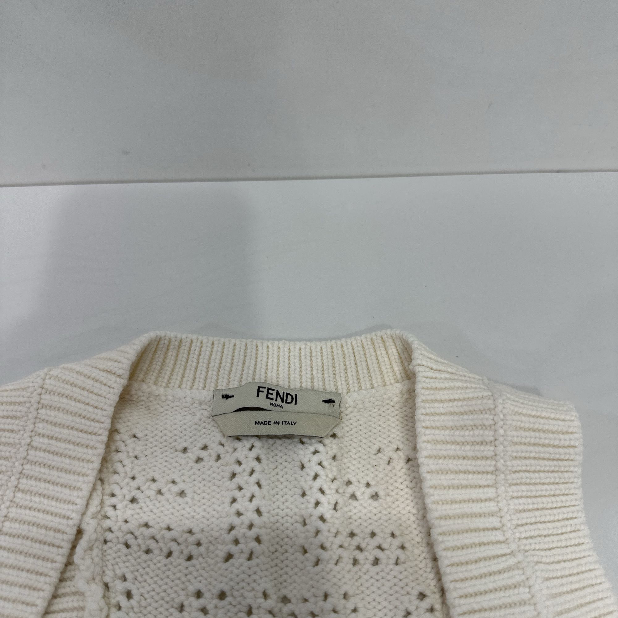 Fendi Fendi FF Logo Knit Tank Top Size IT 38 Size XS / US 0-2 / IT 36-38 - 3 Thumbnail