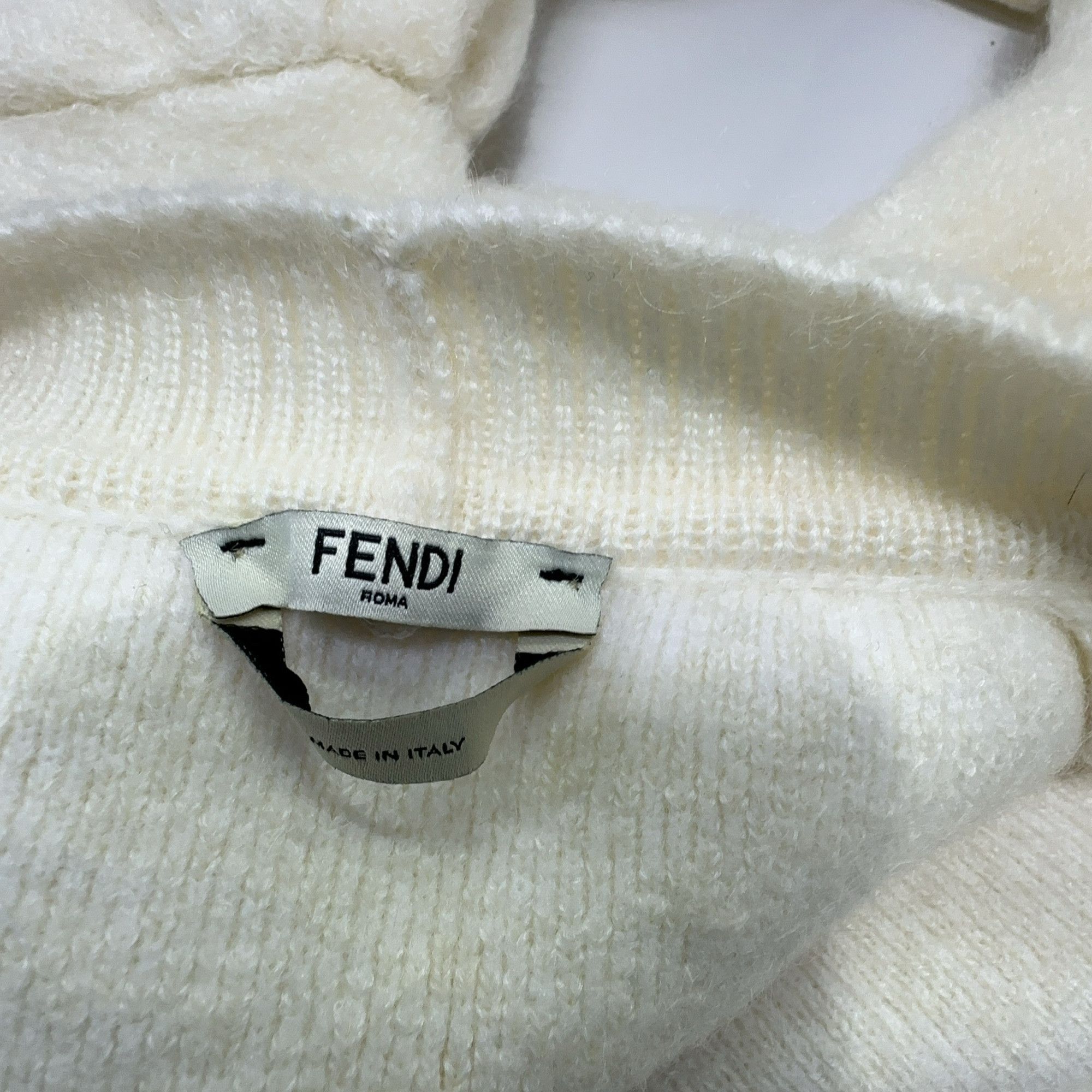 Fendi Fendi Mohair Cardigan Size IT 38 Size XS / US 0-2 / IT 36-38 - 5 Thumbnail