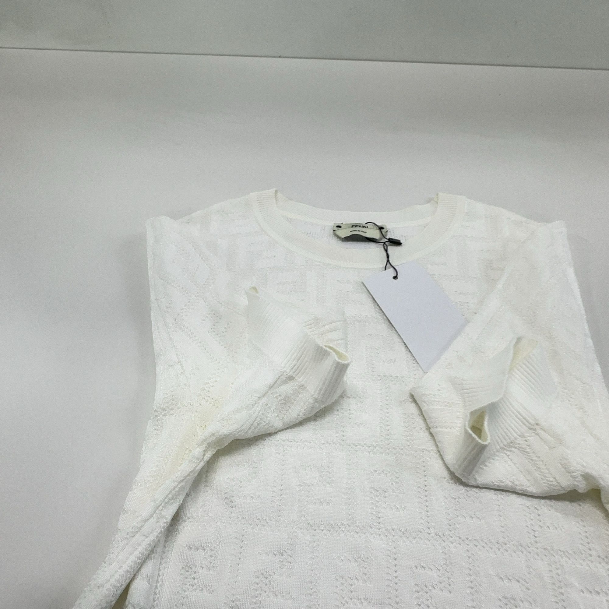 Fendi Fendi FF Logo Knit Top IT 40 Size S / US 4 / IT 40 - 9 Thumbnail