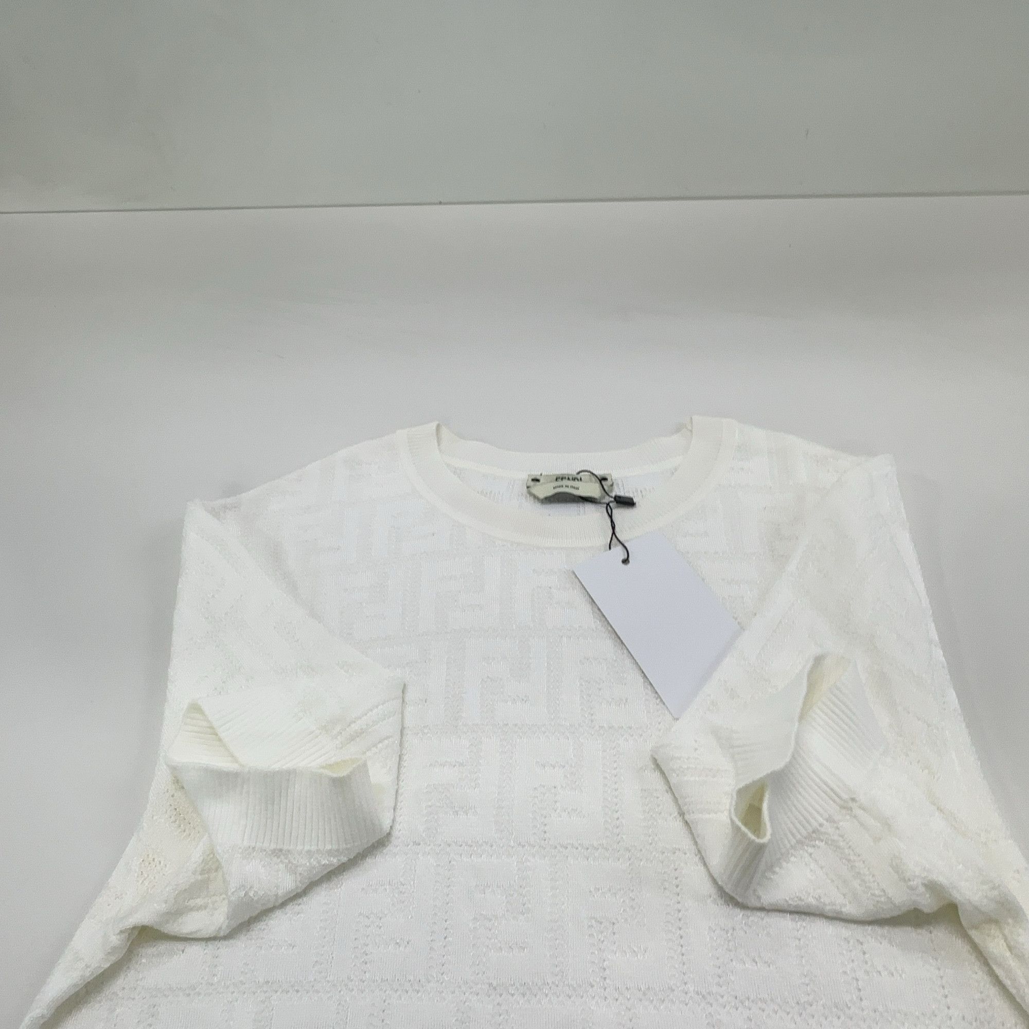 Fendi Fendi FF Logo Knit Top IT 40 Size S / US 4 / IT 40 - 8 Thumbnail