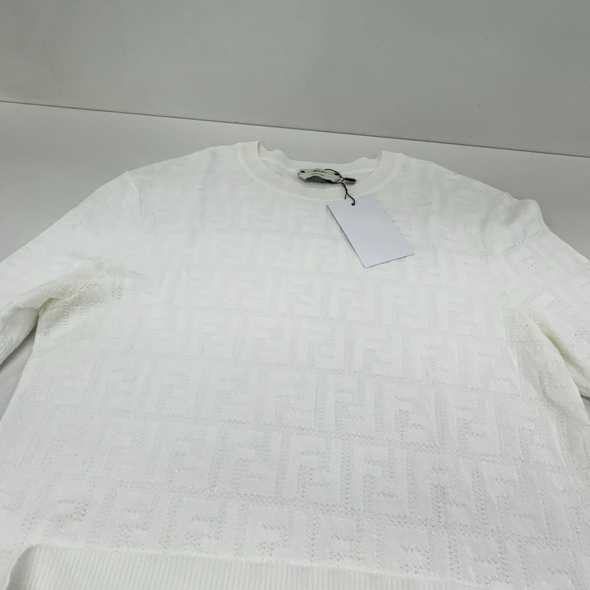Fendi Fendi FF Logo Knit Top IT 40 Size S / US 4 / IT 40 - 7 Thumbnail