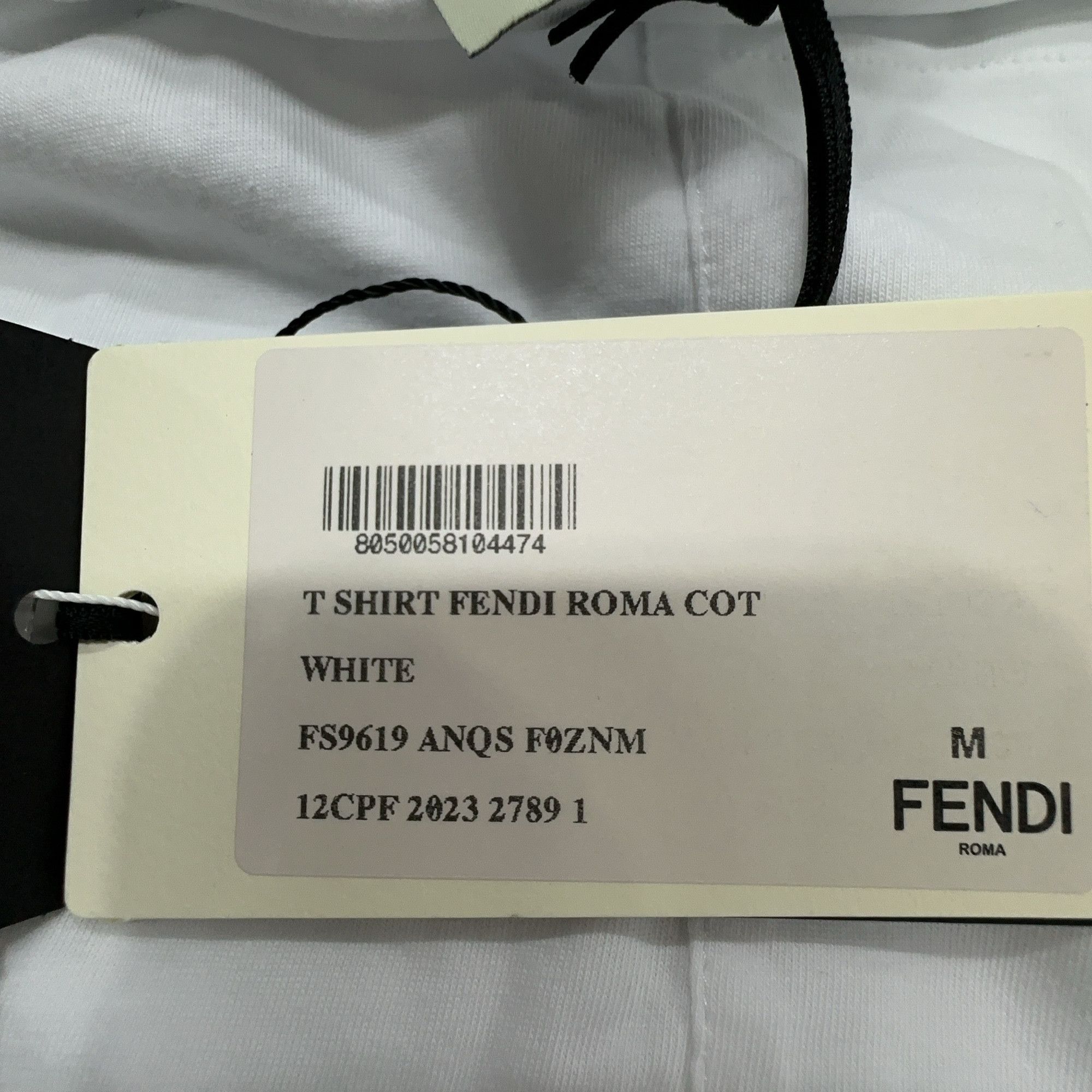 Fendi Fendi Roma Logo Pocket T-Shirt Size M Size M / US 6-8 / IT 42-44 - 4 Thumbnail