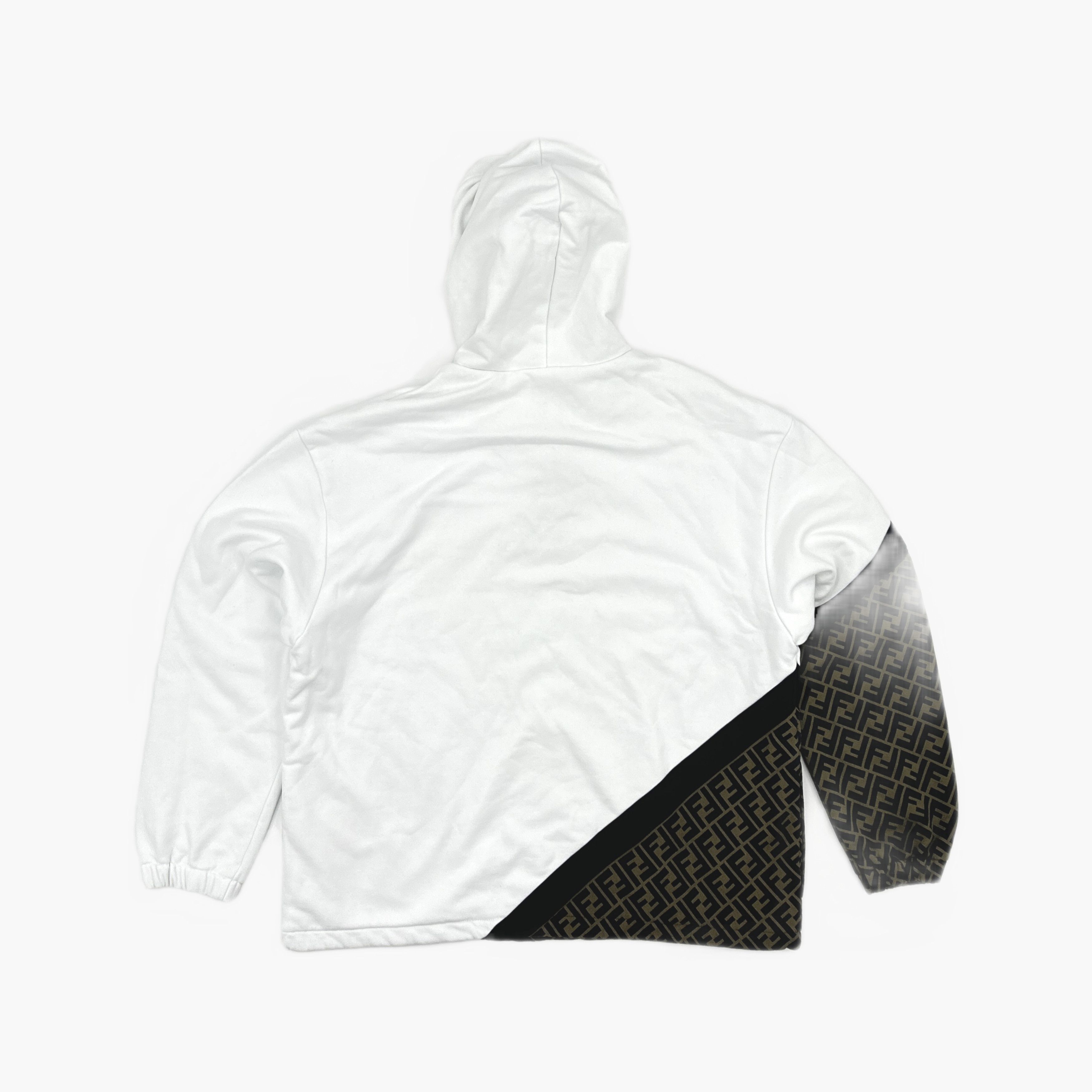 Fendi Fendi FF Logo Panel Hoodie Size XL Size US XL / EU 56 / 4 - 2 Thumbnail