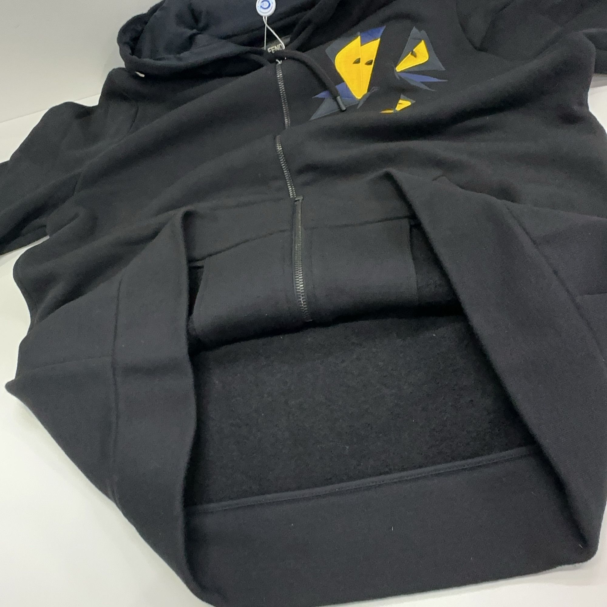Fendi Fendi Monster Eye Zip-Up Hoodie Size 50 Size US M / EU 48-50 / 2 - 10 Thumbnail