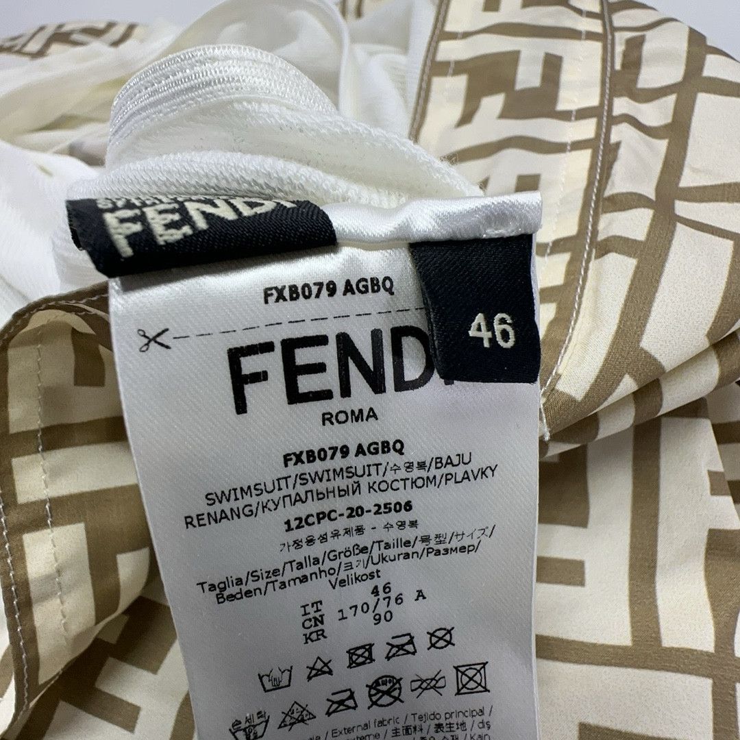Fendi Fendi FF Pattern Swim Shorts Size 30 Size US 30 / EU 46 - 3 Thumbnail