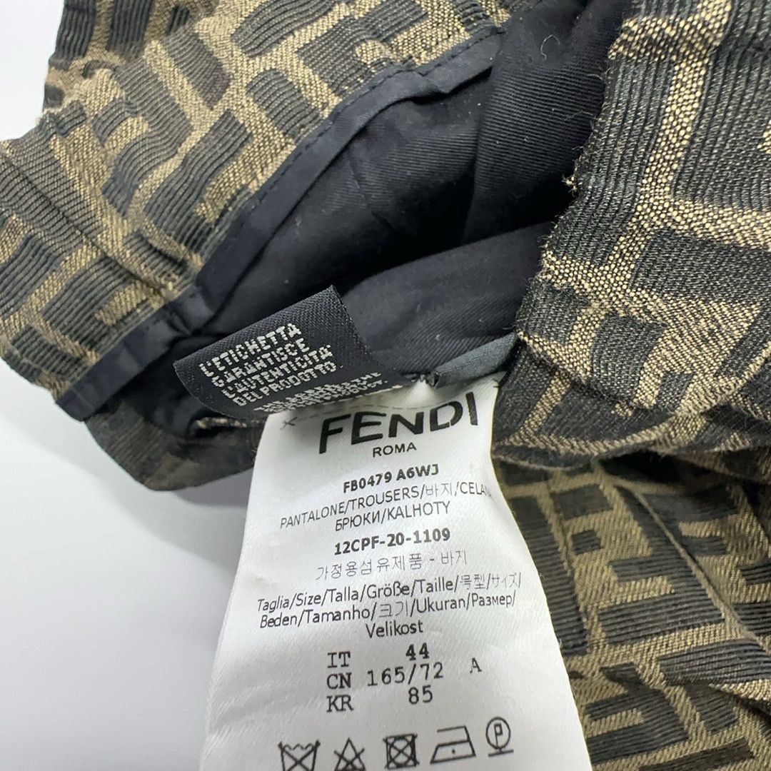 Fendi Fendi FF Monogram Trousers Size 28 Size US 28 / EU 44 - 3 Thumbnail