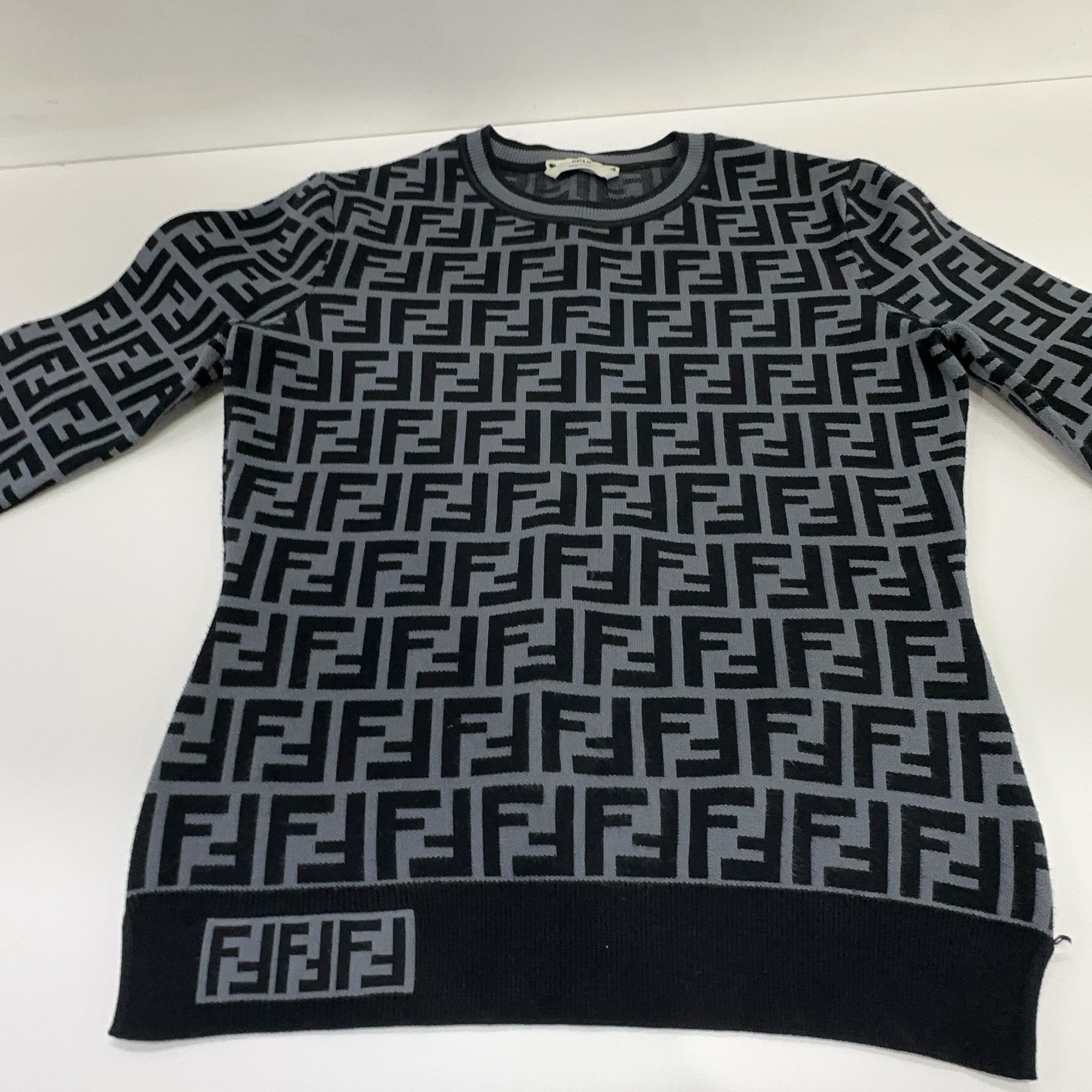 Fendi Fendi FF Monogram Sweater Size 36 Size XS / US 0-2 / IT 36-38 - 6 Thumbnail