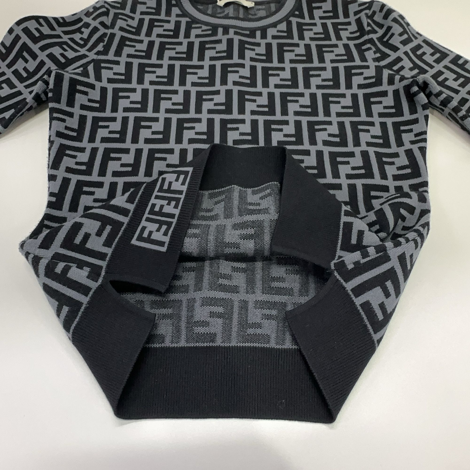 Fendi Fendi FF Monogram Sweater Size 36 Size XS / US 0-2 / IT 36-38 - 7 Thumbnail