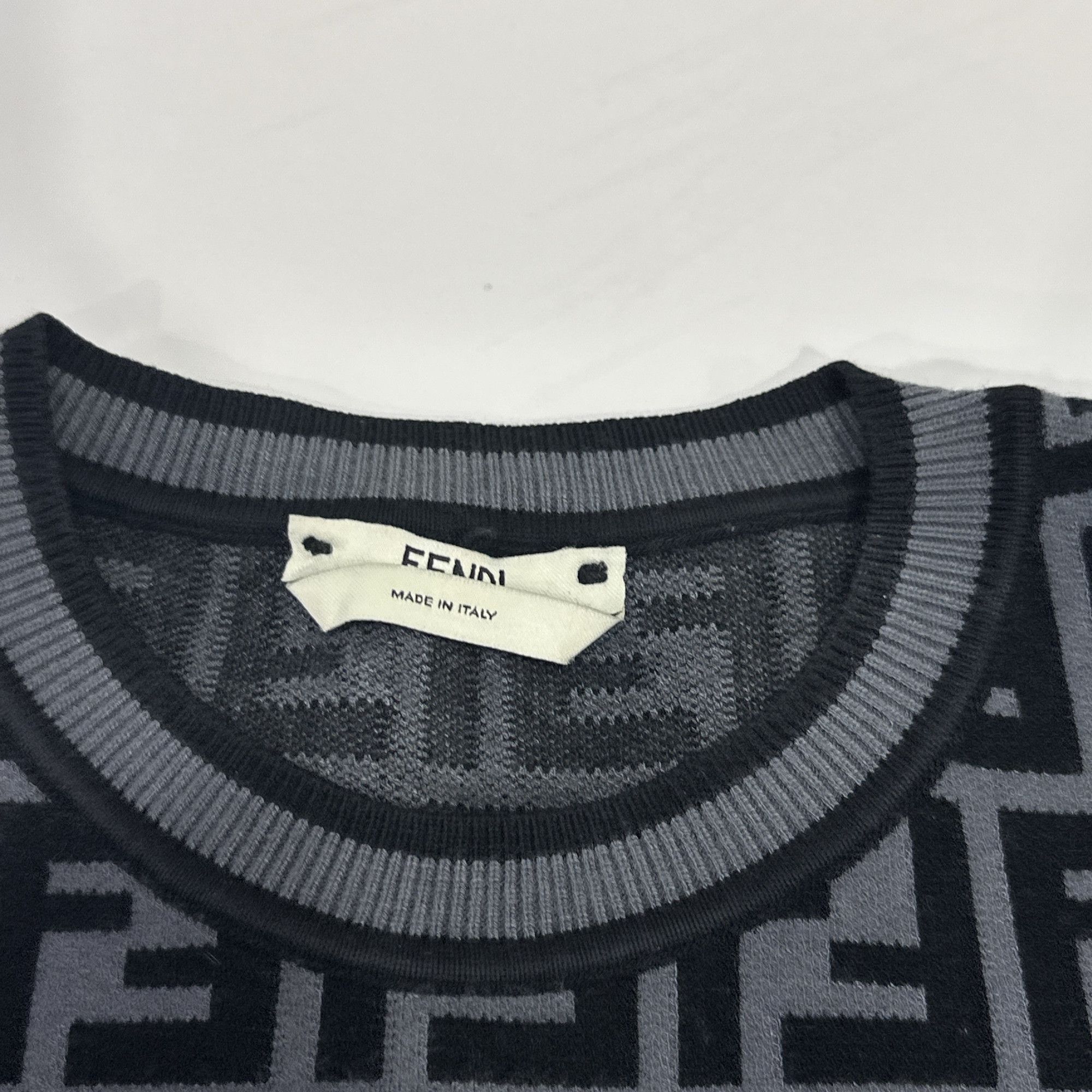 Fendi Fendi FF Monogram Sweater Size 36 Size XS / US 0-2 / IT 36-38 - 4 Thumbnail