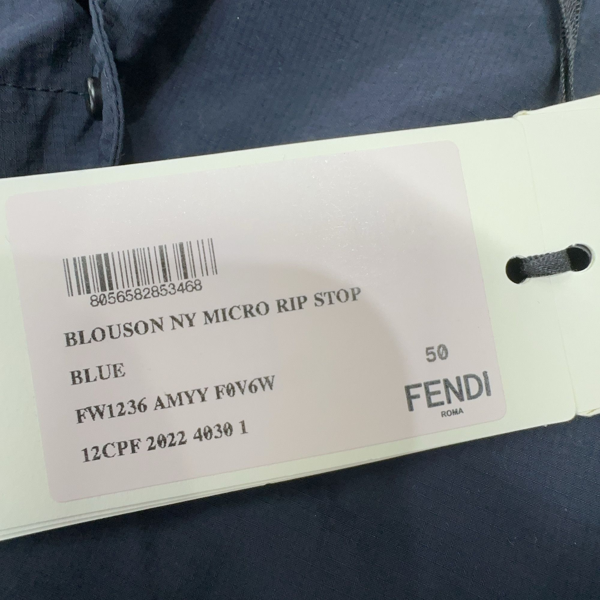 Fendi Fendi Micro Ripstop Blouson Jacket Size M Size US M / EU 48-50 / 2 - 3 Thumbnail