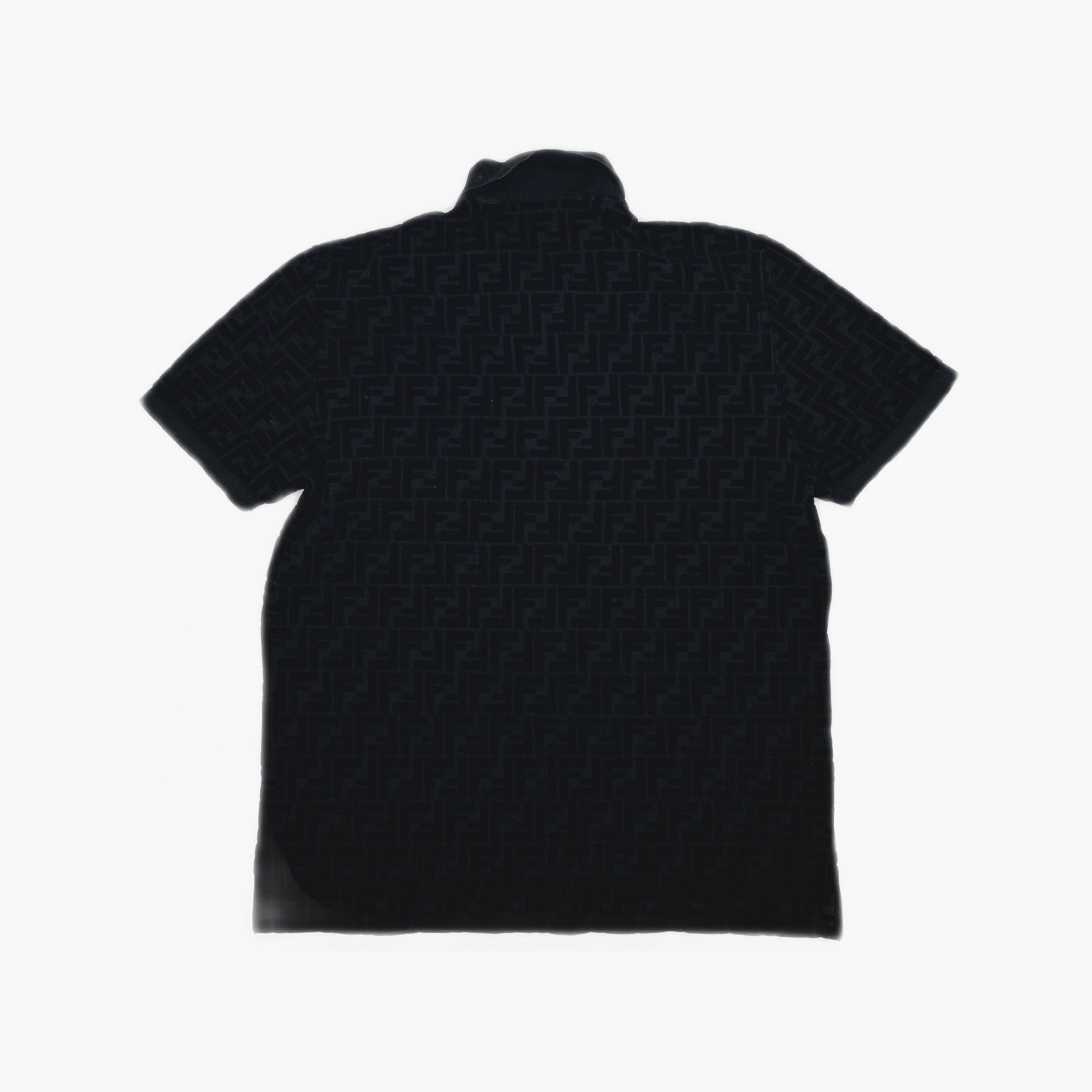Fendi Fendi Monogram Polo Shirt Size M Size US M / EU 48-50 / 2 - 2 Thumbnail