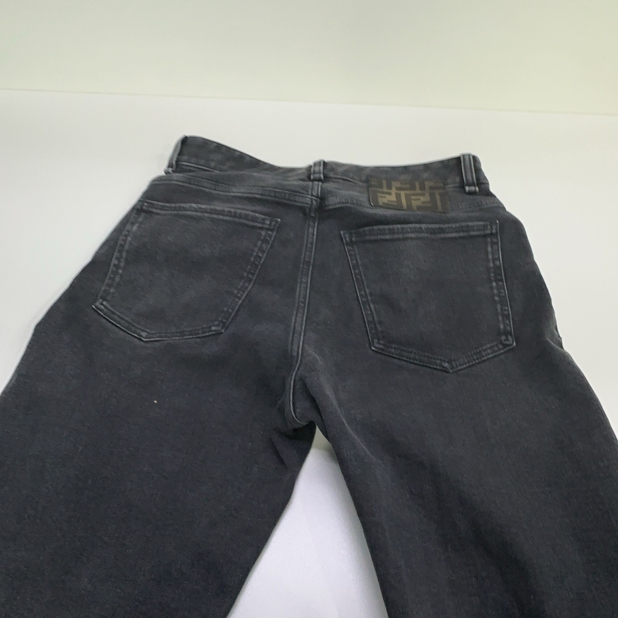 Fendi Fendi Black Denim Jeans Size 31 Size US 31 - 8 Thumbnail
