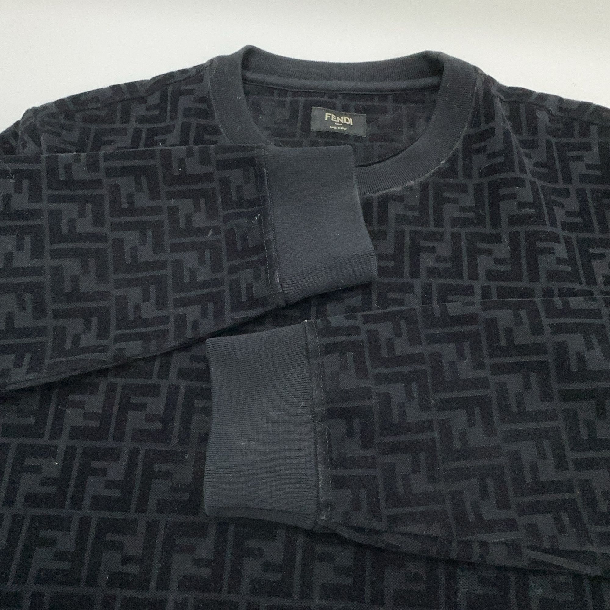 Fendi Fendi FF Monogram Sweatshirt Size S Size US S / EU 44-46 / 1 - 8 Thumbnail