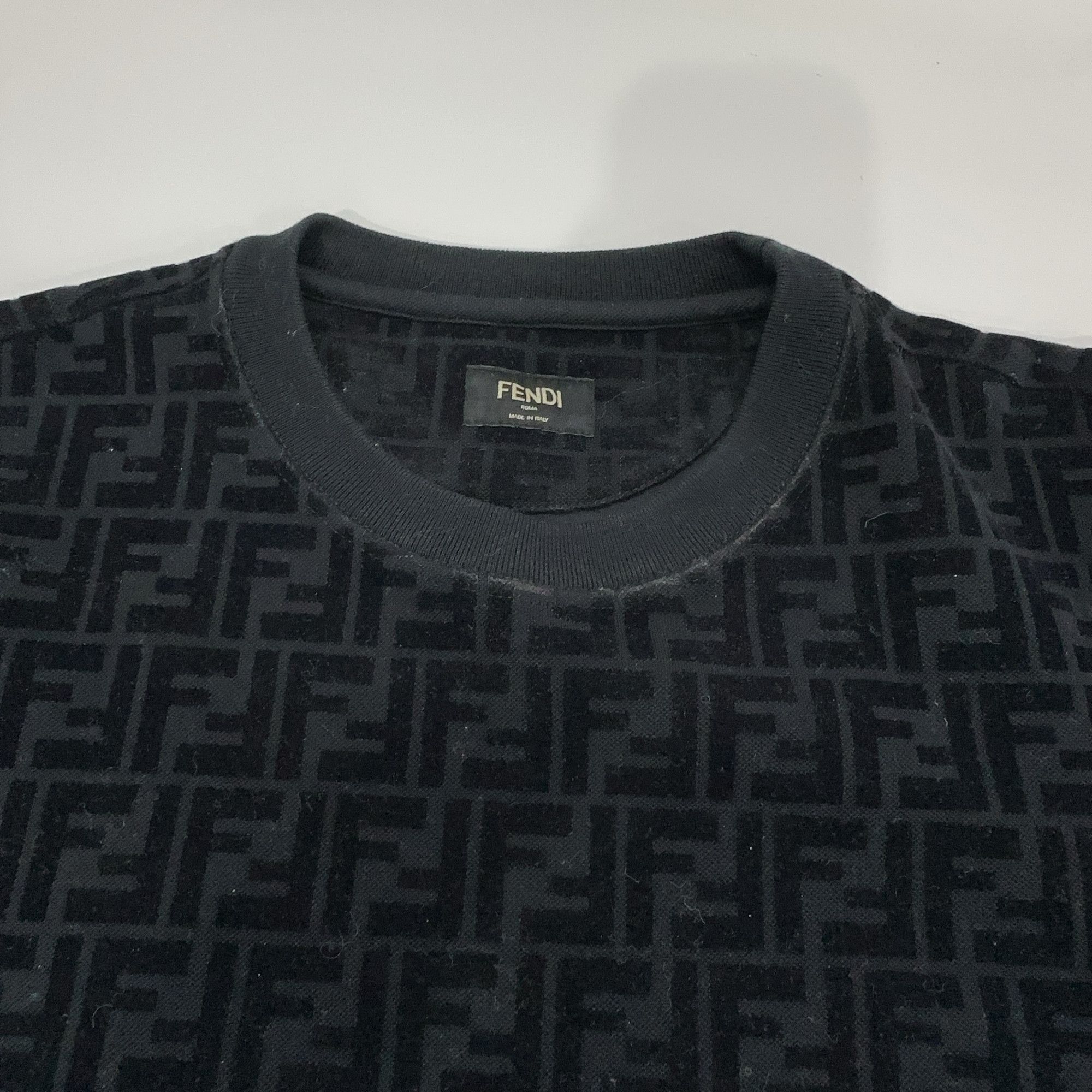 Fendi Fendi FF Monogram Sweatshirt Size S Size US S / EU 44-46 / 1 - 6 Thumbnail