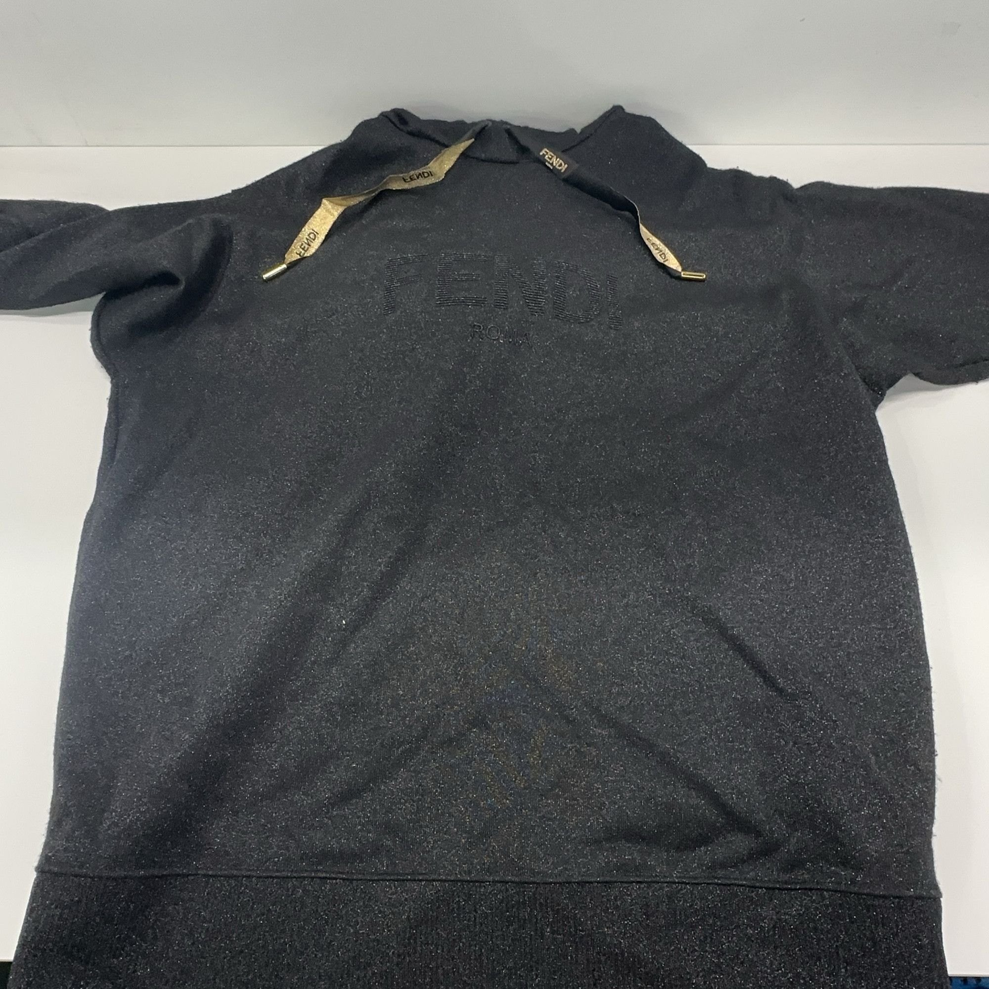 Fendi Fendi Lurex Logo Hoodie Size M Size M / US 6-8 / IT 42-44 - 9 Thumbnail