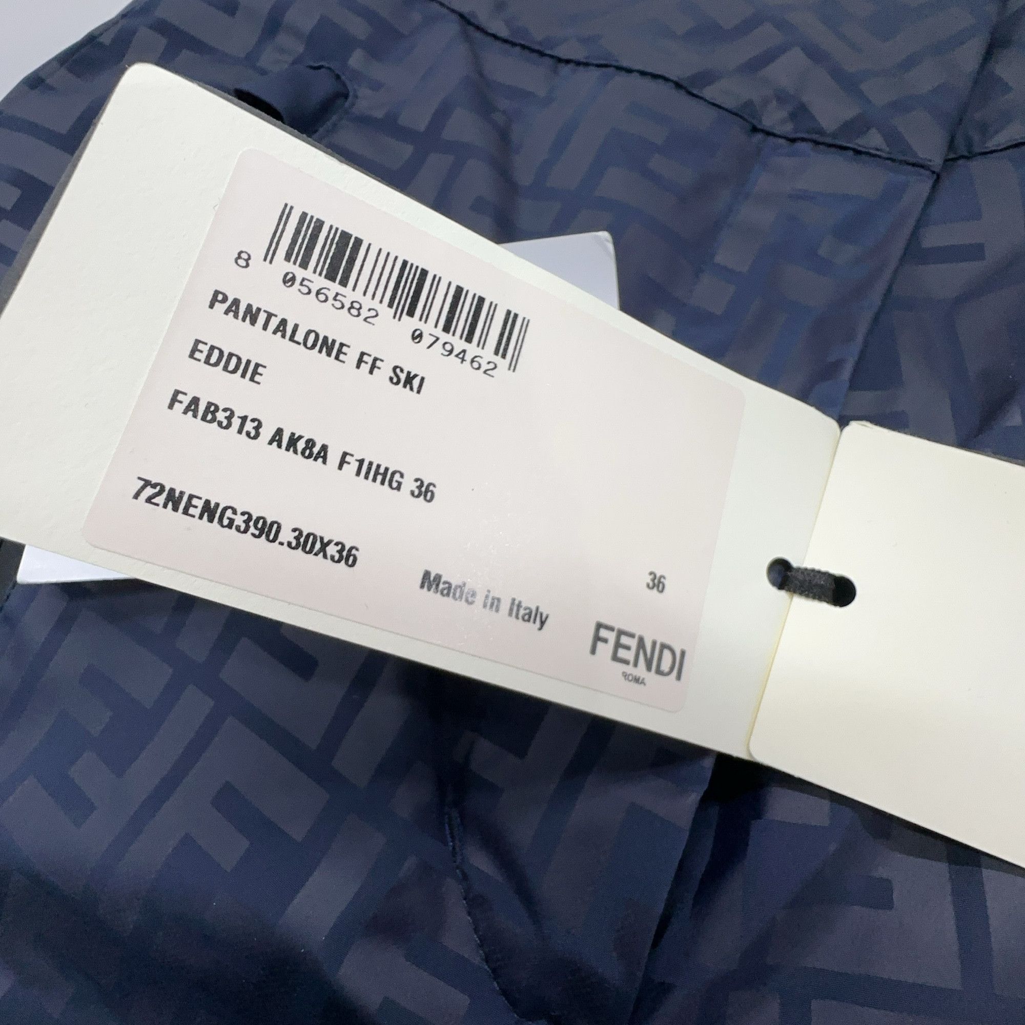 Fendi Fendi FF Logo Ski Pants Size 36 Size 25" / US 0 / IT 36 - 3 Thumbnail