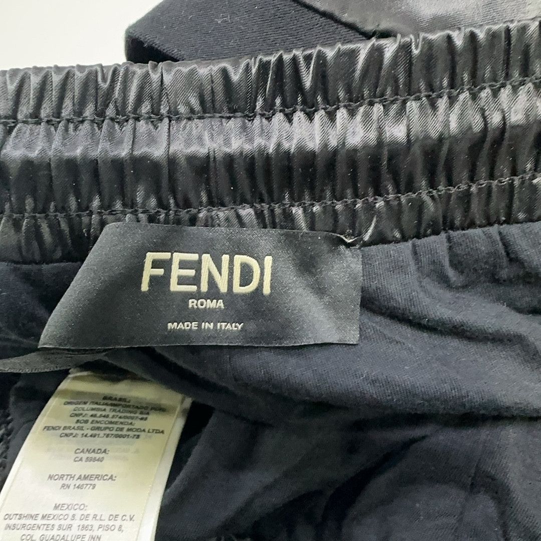 Fendi Fendi Striped Satin Joggers Size 34 Size US 34 / EU 50 - 4 Thumbnail