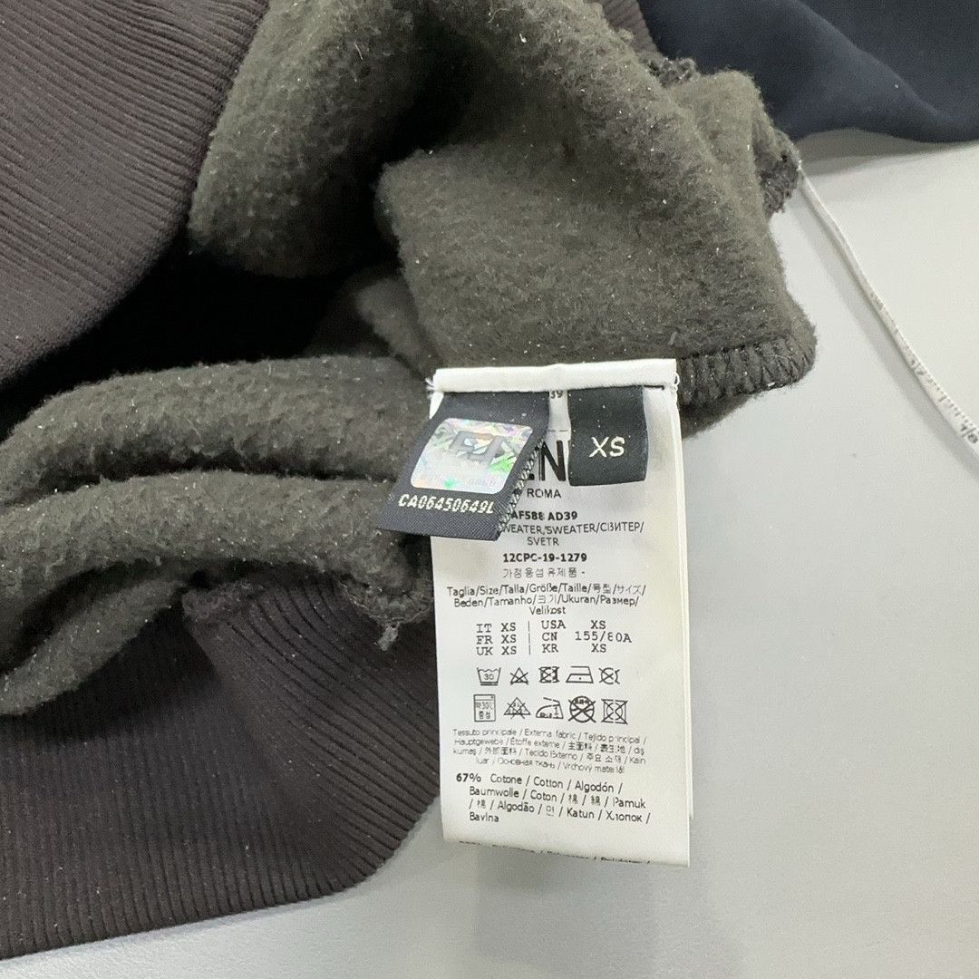 Fendi Fendi FF Logo Hoodie XS Size US XS / EU 42 / 0 - 4 Thumbnail