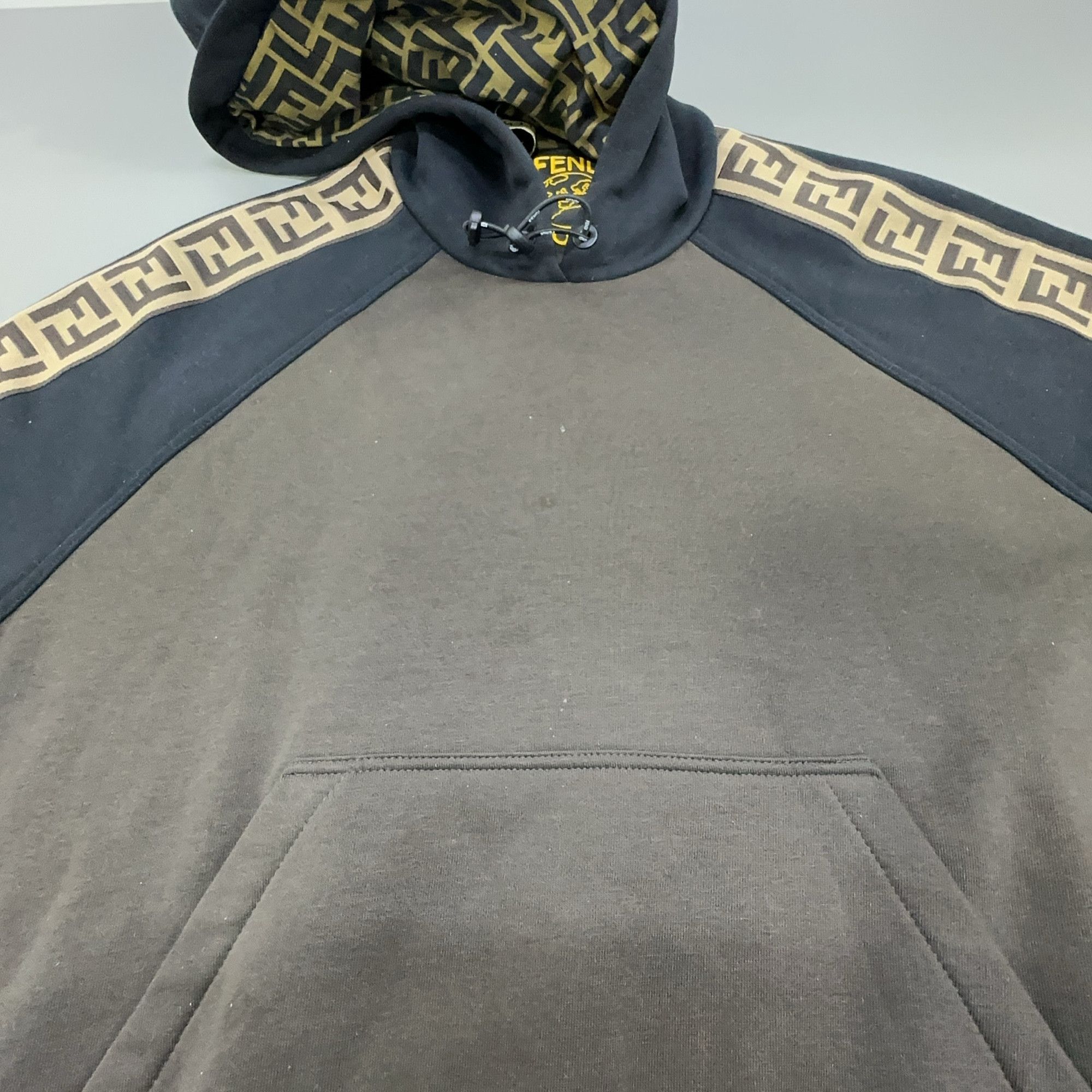Fendi Fendi FF Logo Hoodie XS Size US XS / EU 42 / 0 - 5 Thumbnail