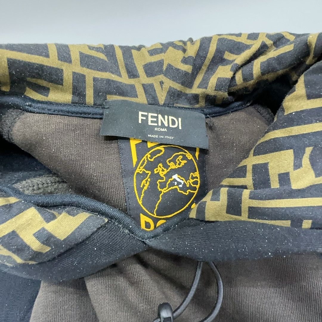 Fendi Fendi FF Logo Hoodie XS Size US XS / EU 42 / 0 - 3 Thumbnail