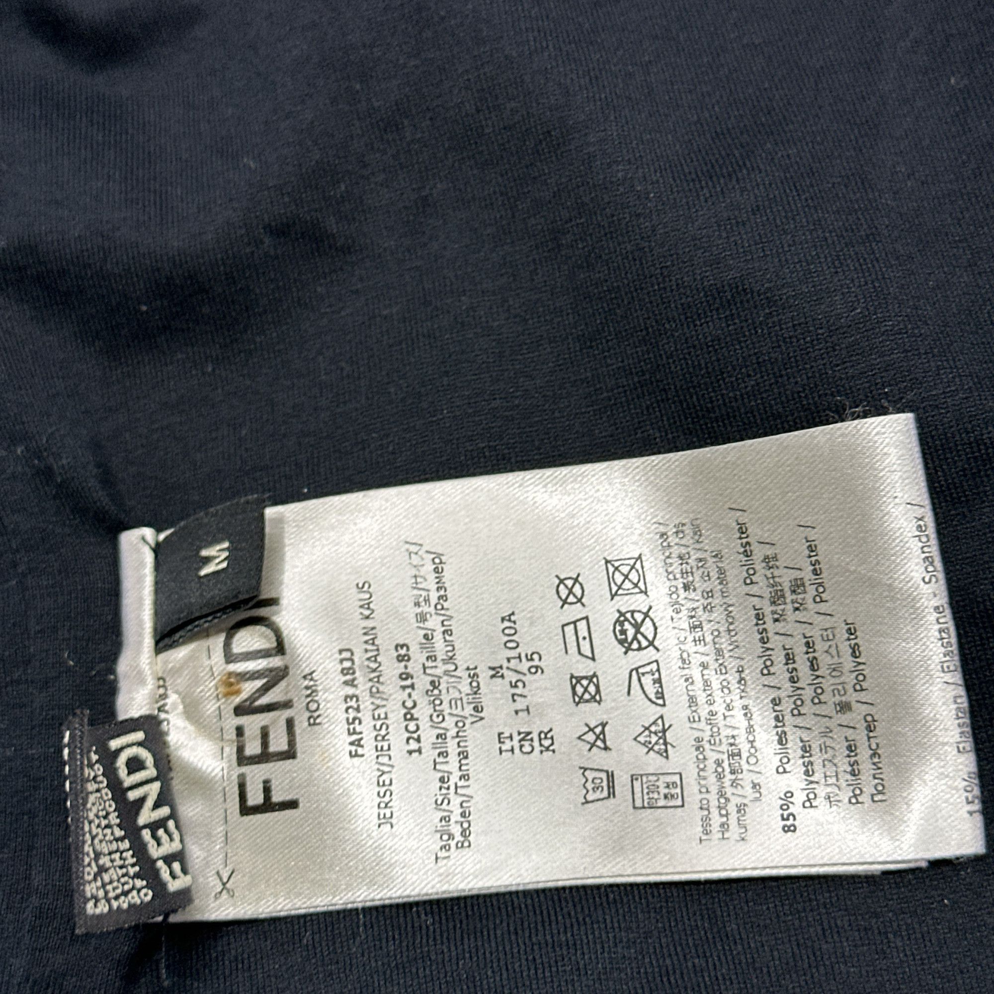 Fendi Fendi FF Logo Zip-Up Jacket Size M Size US M / EU 48-50 / 2 - 5 Thumbnail