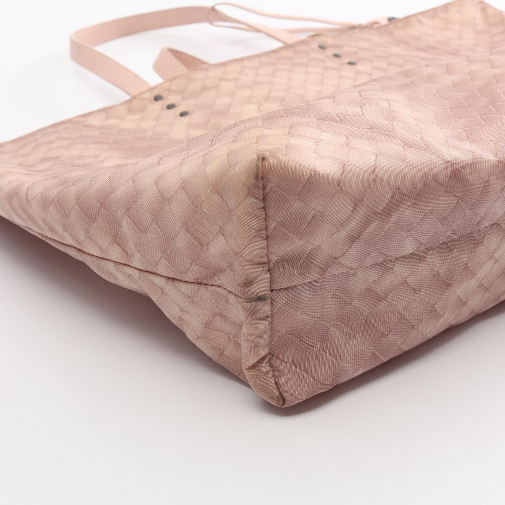 Bottega Veneta Bottega Veneta Bottega Veneta Intreccio Illusion nylon leather tote bag Textile Tote Bag DUTY FREE for USA Size ONE SIZE - 7 Thumbnail