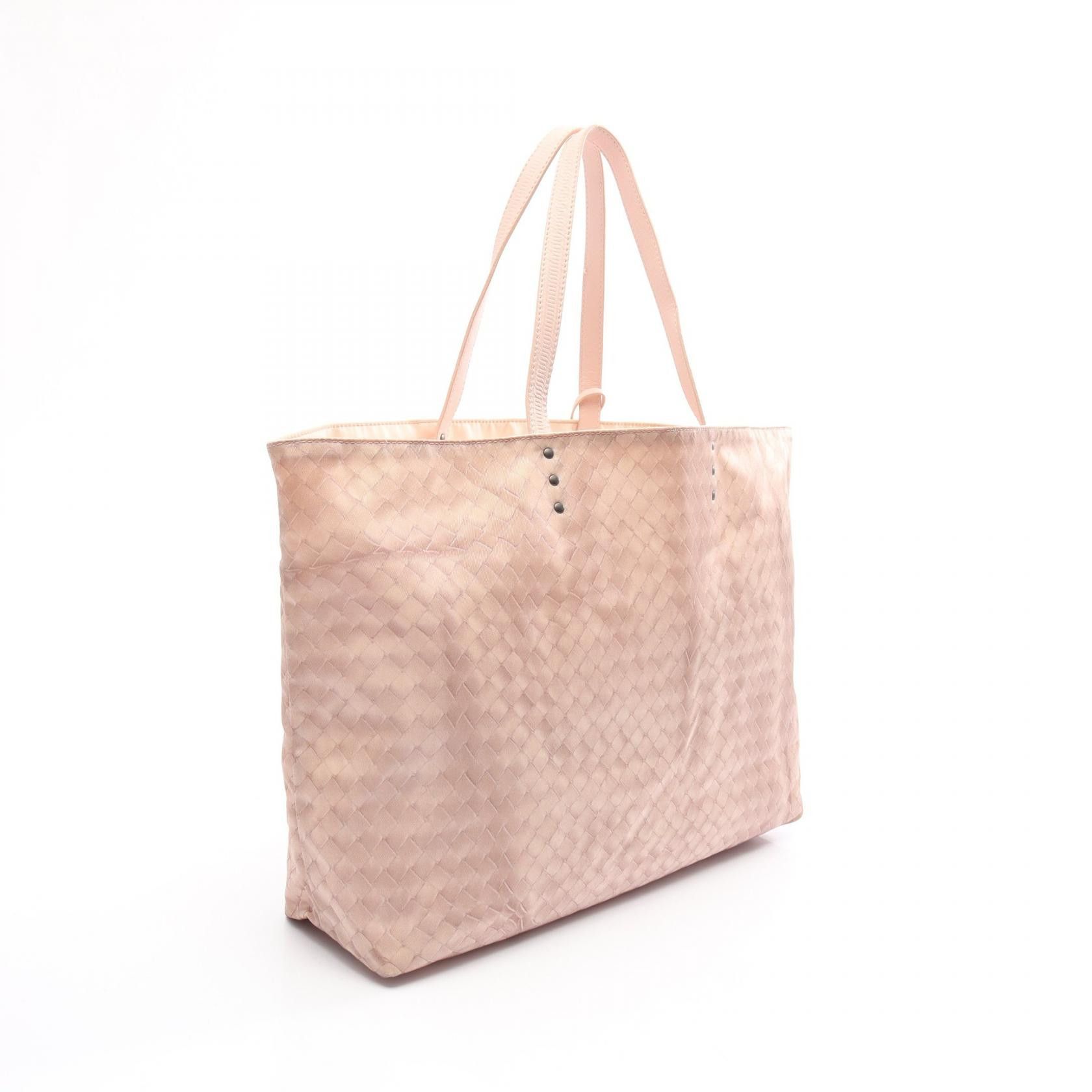 Bottega Veneta Bottega Veneta Bottega Veneta Intreccio Illusion nylon leather tote bag Textile Tote Bag DUTY FREE for USA Size ONE SIZE - 2 Thumbnail