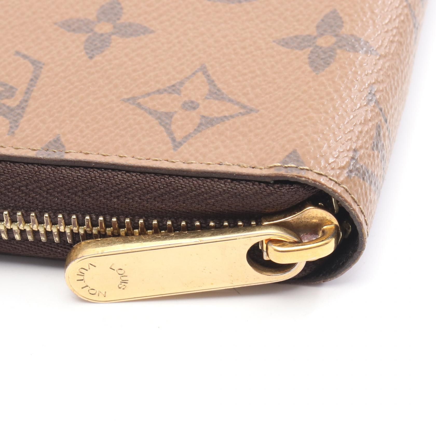 Louis Vuitton Louis Vuitton Louis Vuitton Zippy Wallet Monogram Reverse Long Wallet Textile Long Wallet M82444 DUTY FREE for USA Size ONE SIZE - 6 Thumbnail