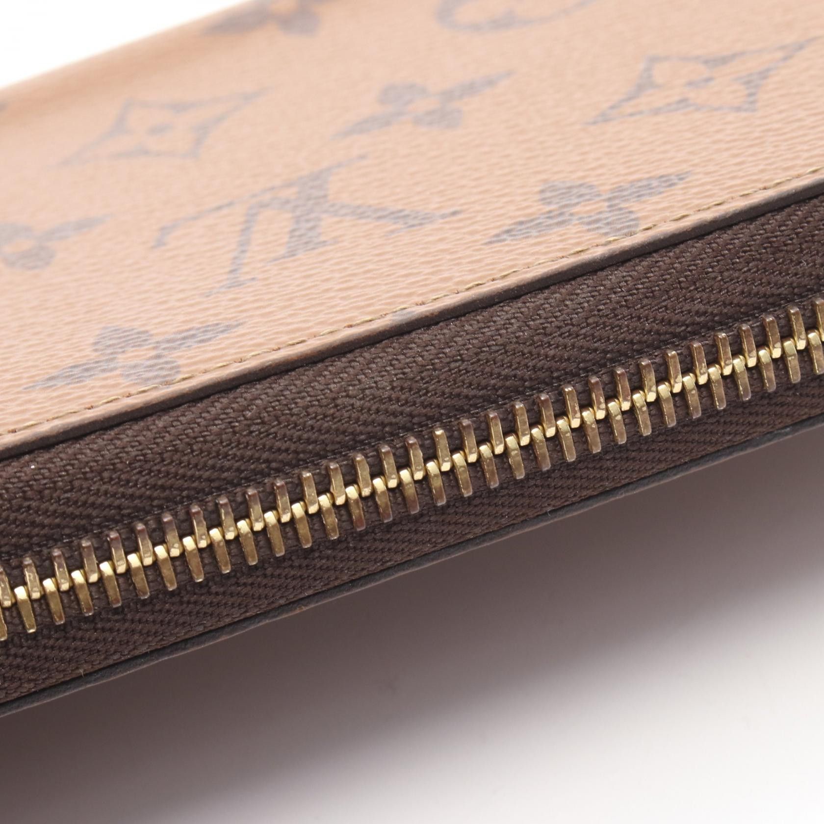 Louis Vuitton Louis Vuitton Louis Vuitton Zippy Wallet Monogram Reverse Long Wallet Textile Long Wallet M82444 DUTY FREE for USA Size ONE SIZE - 7 Thumbnail