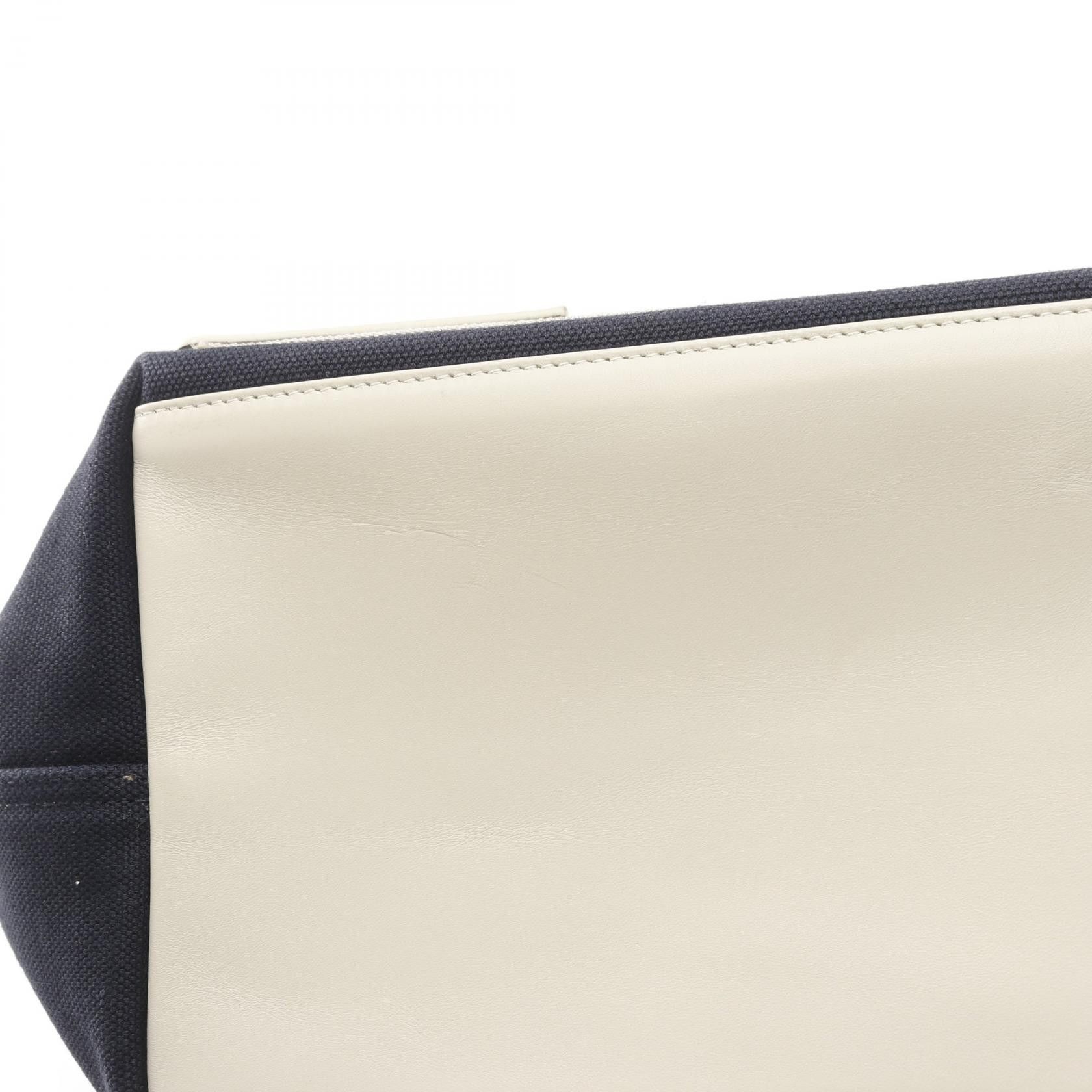 Balenciaga Balenciaga Balenciaga Navy Cabas S Tote Bag Leather Tote Bag 339933 DUTY FREE for USA Size ONE SIZE - 6 Thumbnail