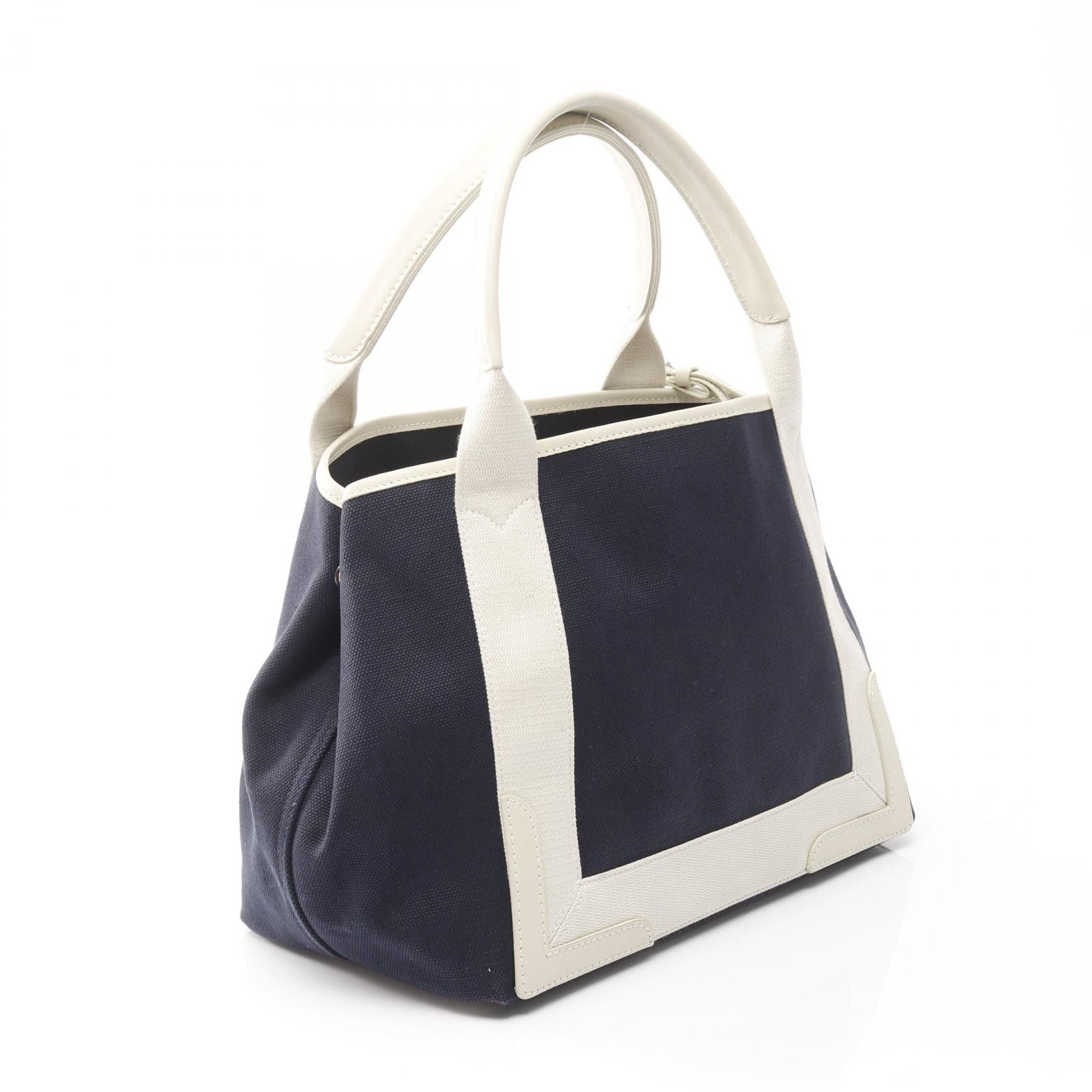 Balenciaga Balenciaga Balenciaga Navy Cabas S Tote Bag Leather Tote Bag 339933 DUTY FREE for USA Size ONE SIZE - 2 Thumbnail