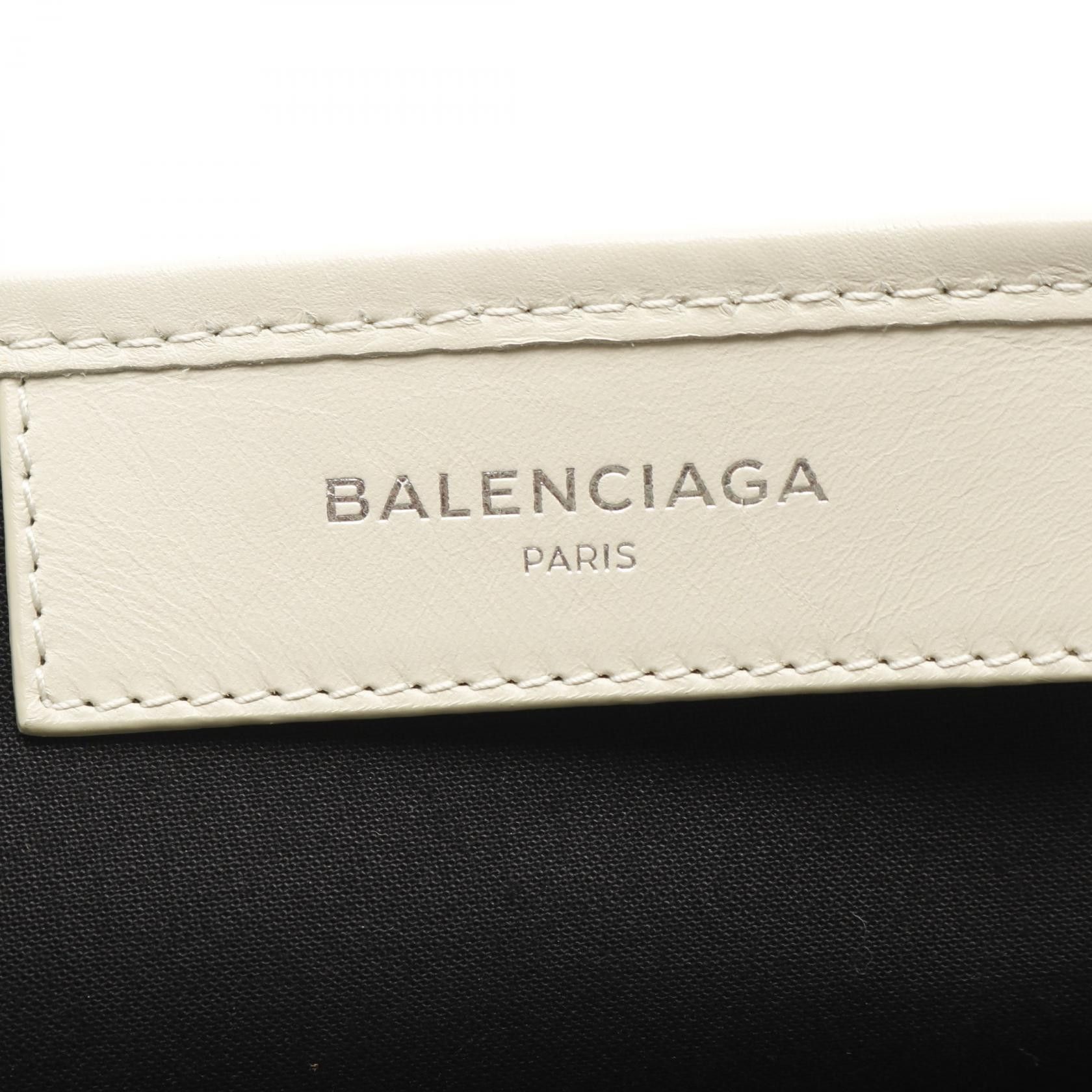 Balenciaga Balenciaga Balenciaga Navy Cabas S Tote Bag Leather Tote Bag 339933 DUTY FREE for USA Size ONE SIZE - 4 Thumbnail