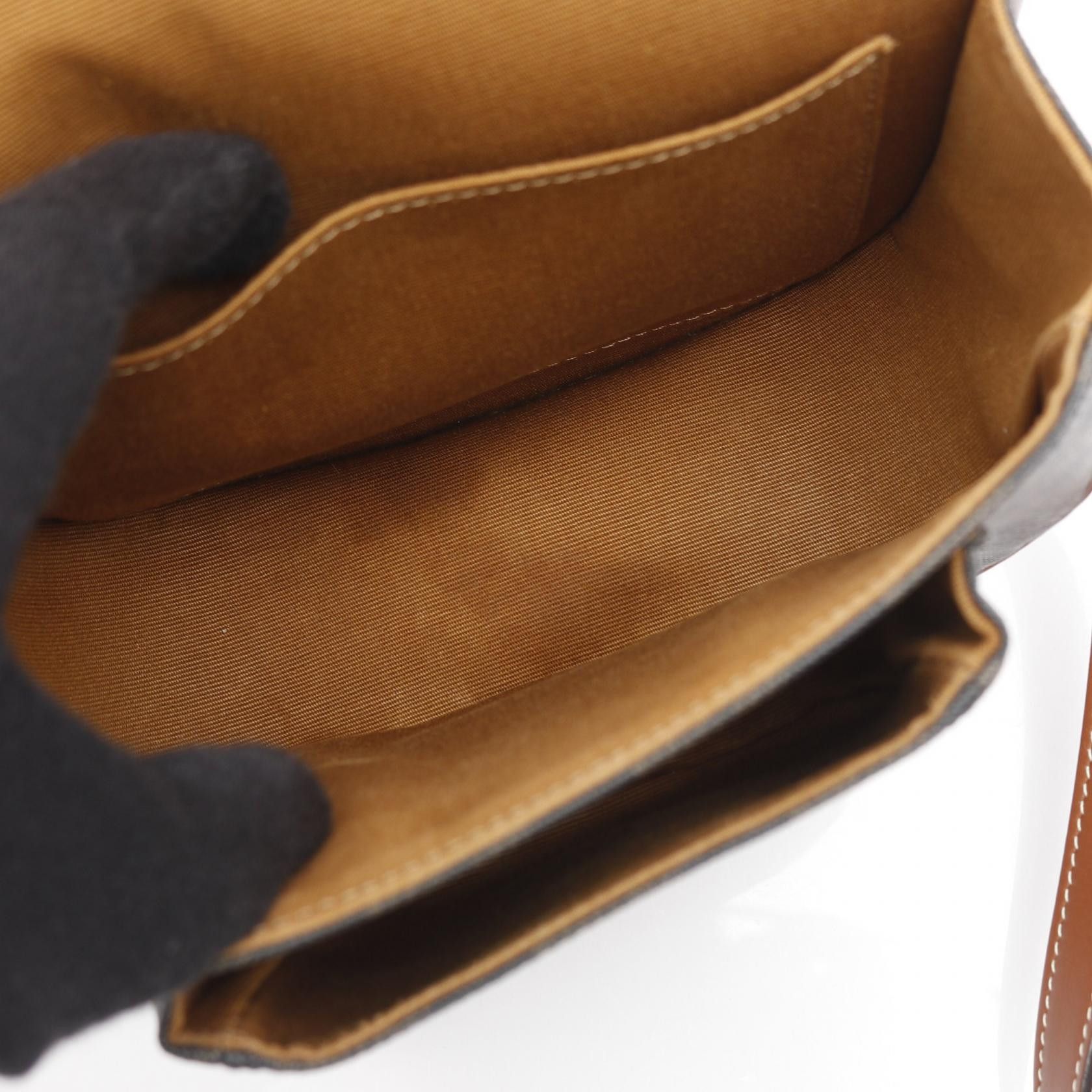 Celine Celine CELINE Folco Medium PVC Coated Canvas Leather Shoulder Bag Plastic / Synthetic Shoulder Bag DUTY FREE for USA Size ONE SIZE - 7 Thumbnail