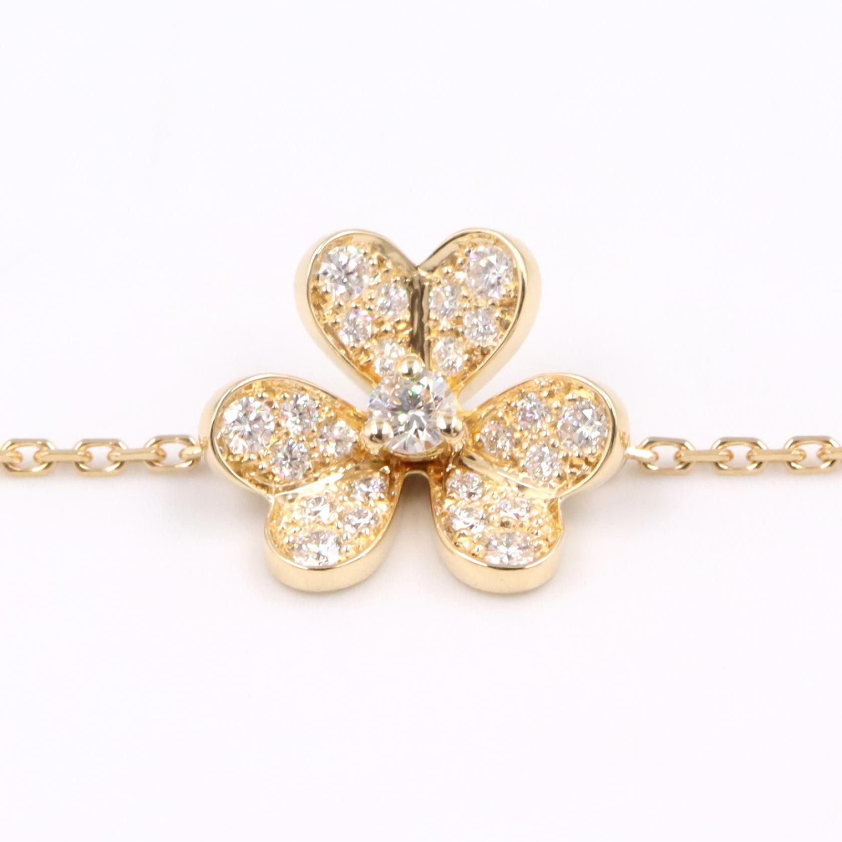 Van Cleef & Arpels Van Cleef & Arpels Van Cleef & Arpels Frivole Mini Au750 Diamond Bracelet Precious Metal Bracelet DUTY FREE for USA Size ONE SIZE - 6 Thumbnail