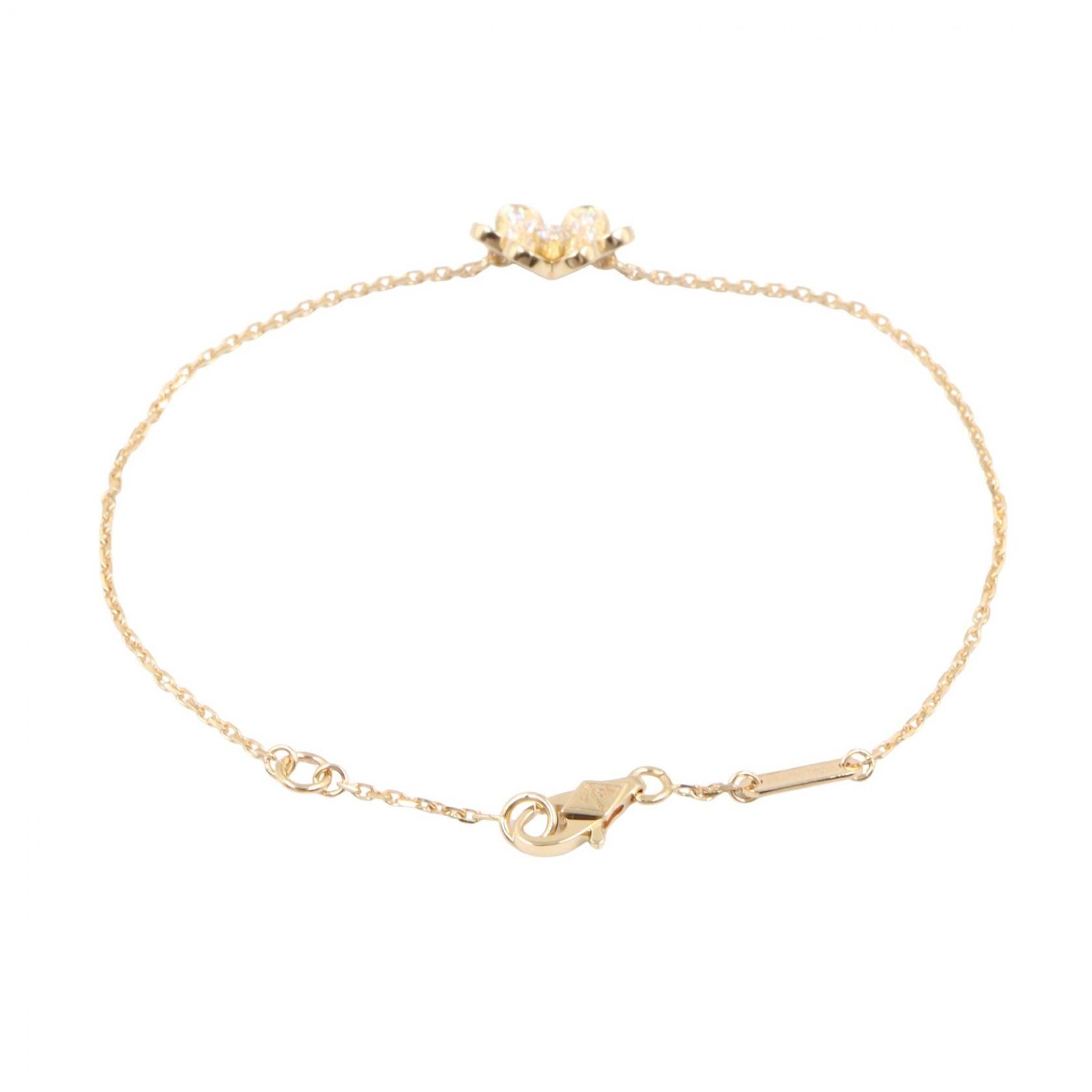 Van Cleef & Arpels Van Cleef & Arpels Van Cleef & Arpels Frivole Mini Au750 Diamond Bracelet Precious Metal Bracelet DUTY FREE for USA Size ONE SIZE - 2 Thumbnail