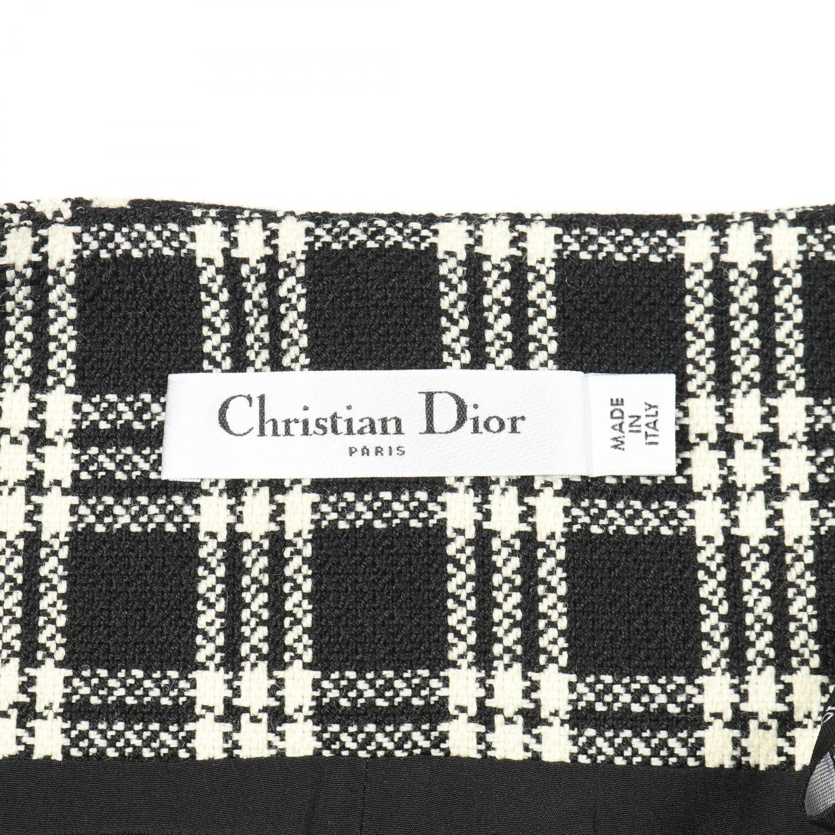 Dior Dior Dior Wool Skirt Textile Skirts DUTY FREE for USA Size ONE SIZE - 3 Thumbnail