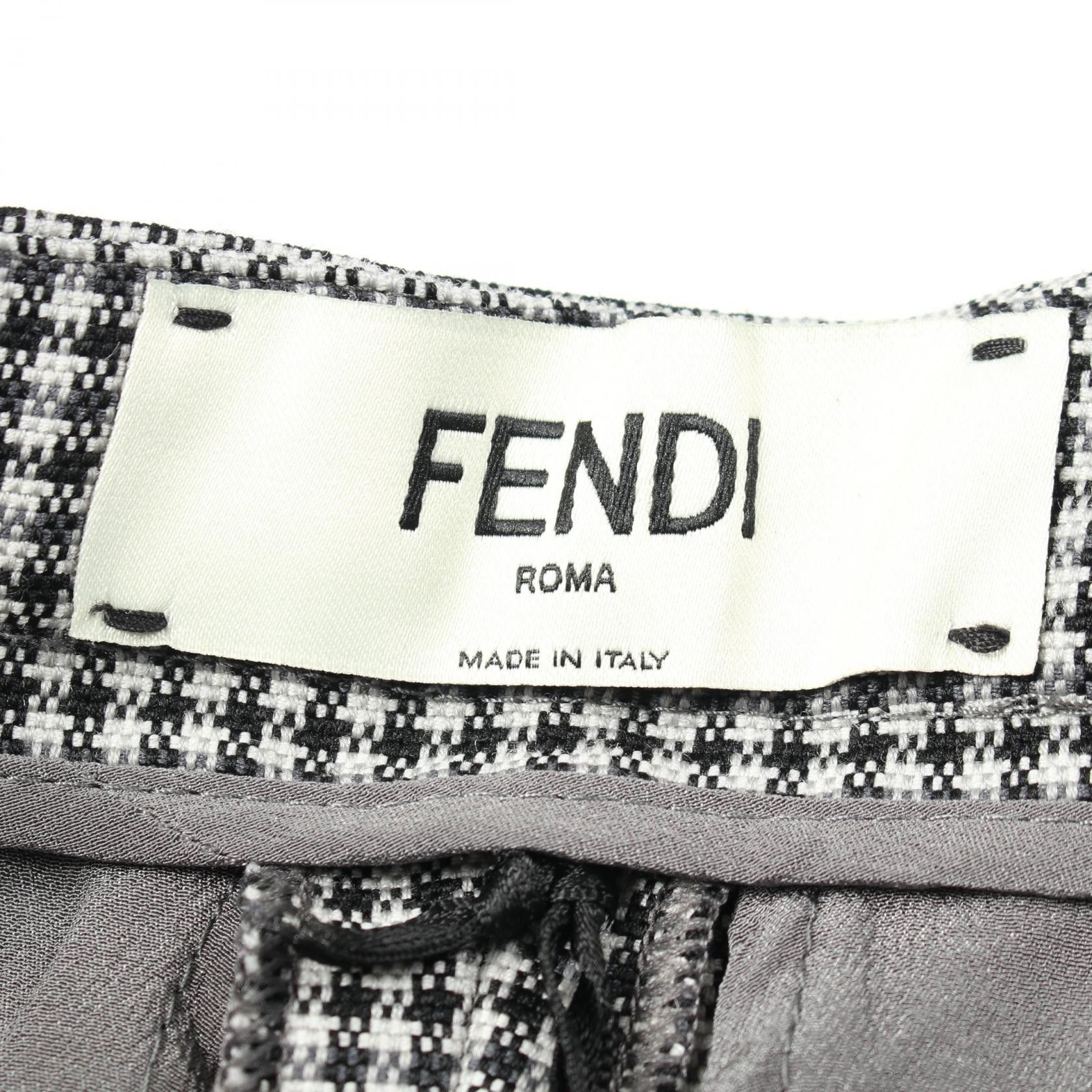 Fendi Fendi Fendi Wool Shorts Textile Pants FR6398 DUTY FREE for USA Size ONE SIZE - 3 Thumbnail