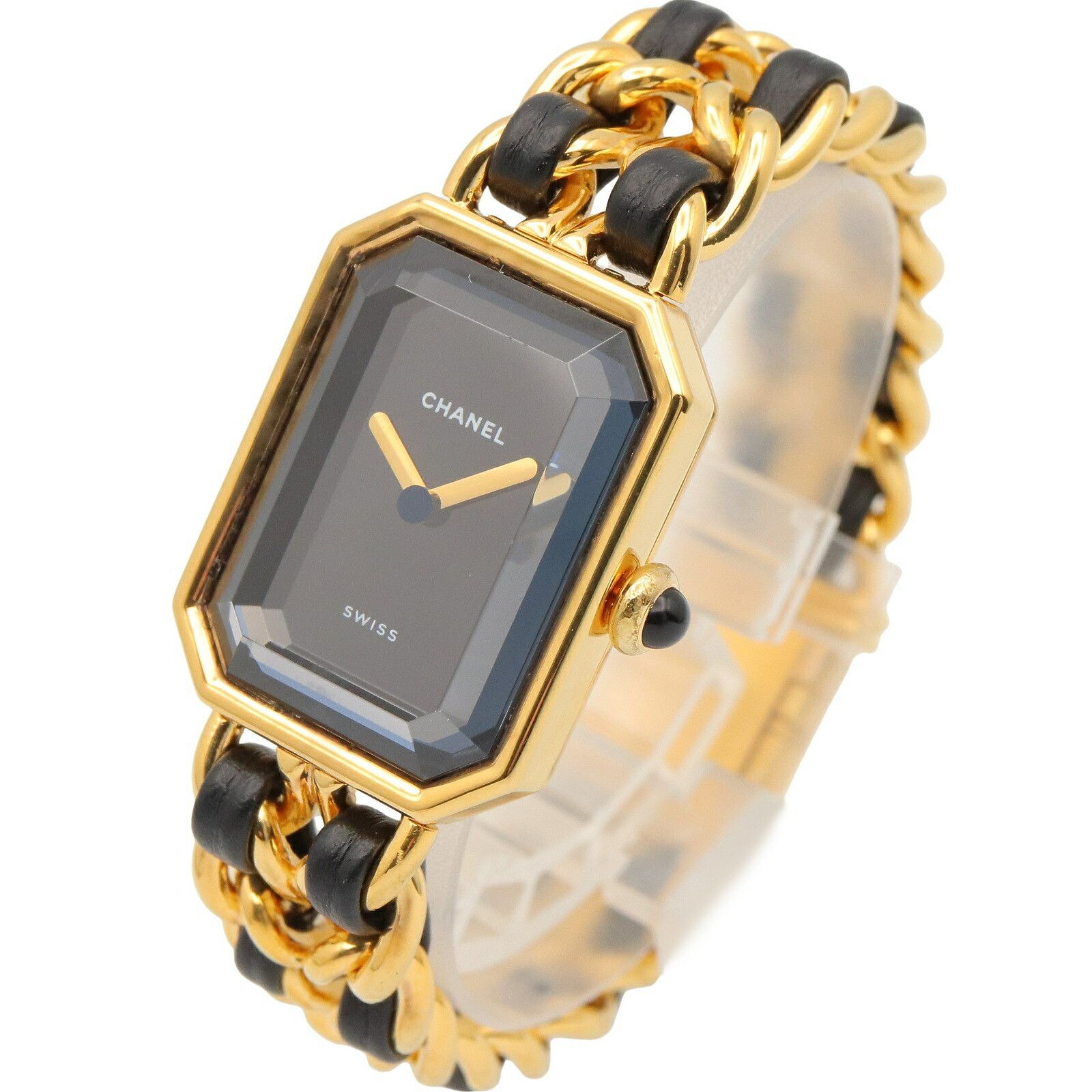 Chanel Chanel CHANEL Premiere Gold Plated Quartz Crocodile skin Quartz H0001 DUTY FREE for USA Size ONE SIZE - 2 Thumbnail